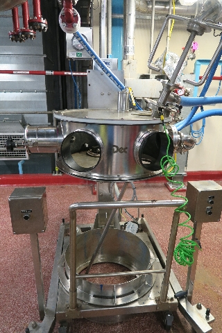316L/Hastelloy C22/Halar/PTFE/Glass drum charging unit