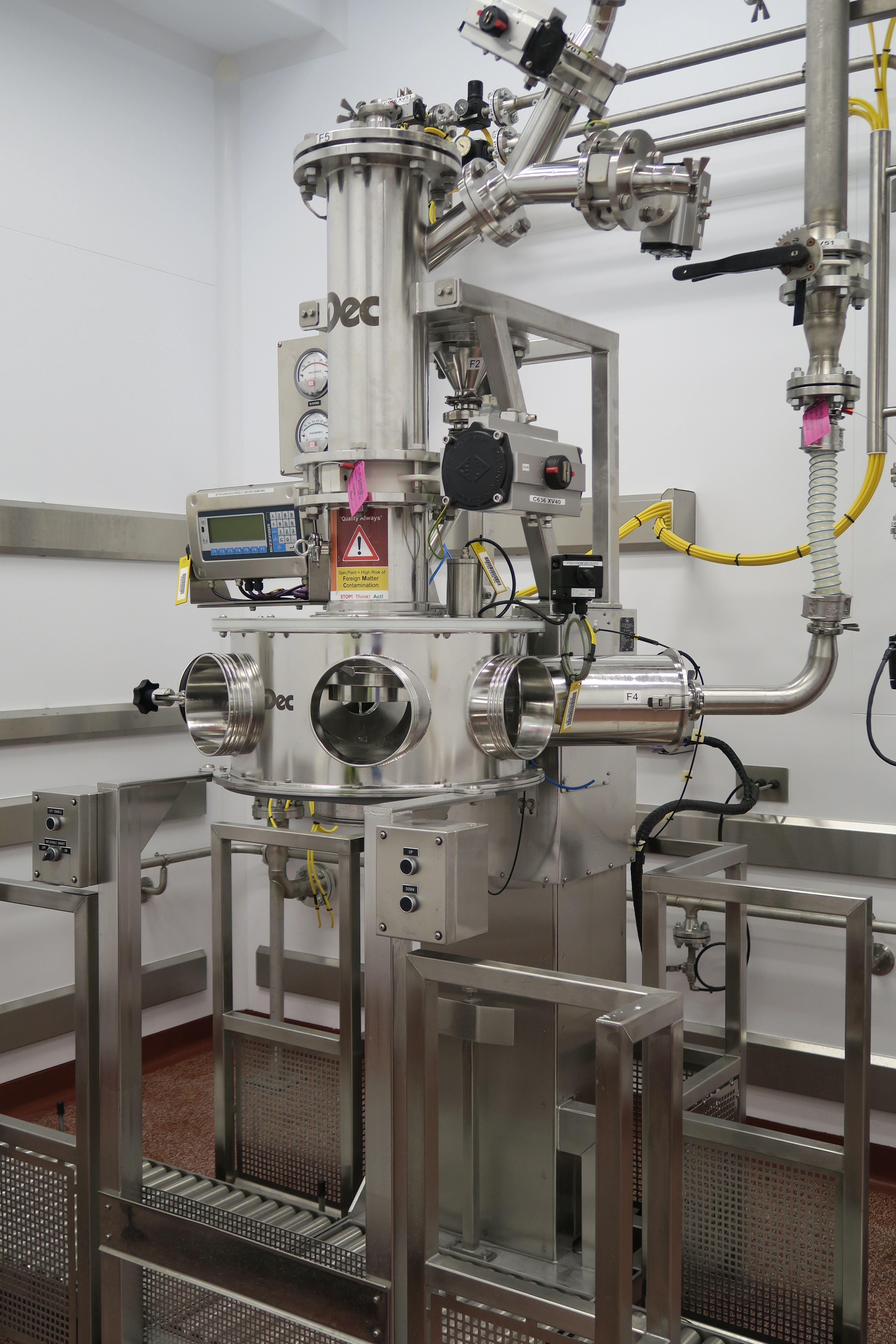 316L stainless steel solids drum discharge/isolation unit - Pharma - IPP# 242925