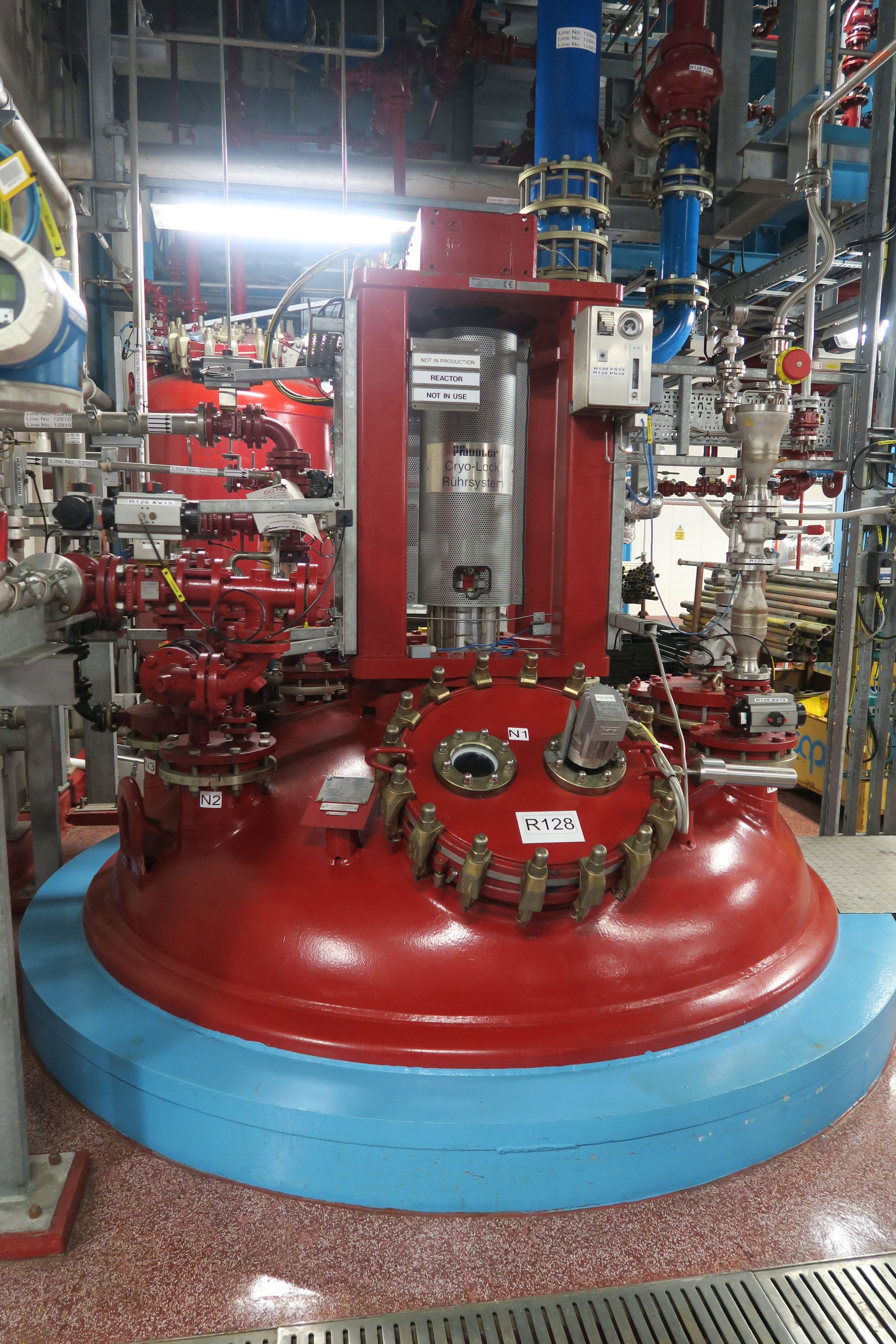 Glasslined Pfaudler BE Batch-Type Agitated Reactor - IPP# 243120