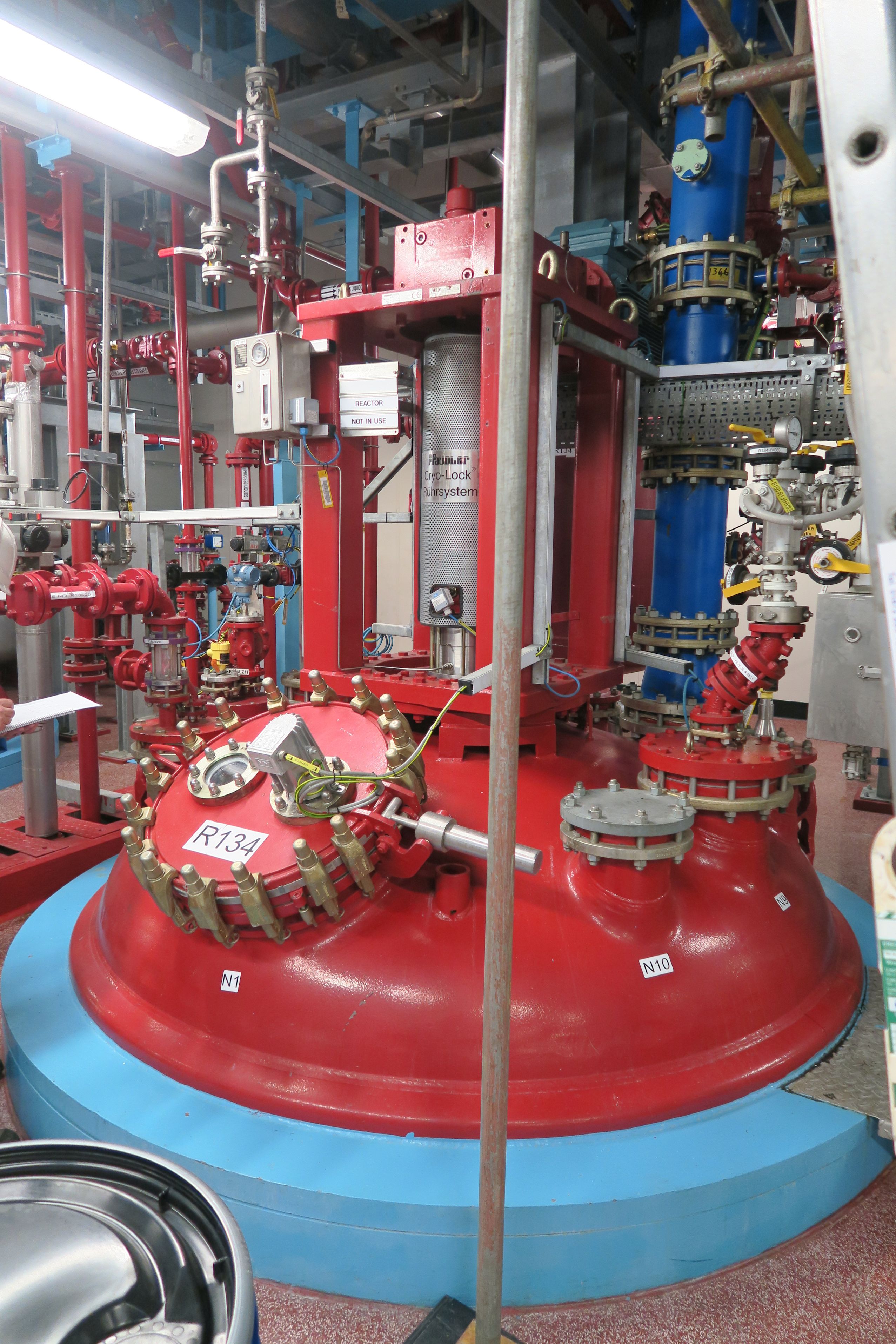 Glasslined Pfaudler BE Batch-Type Agitated Reactor - IPP# 243132