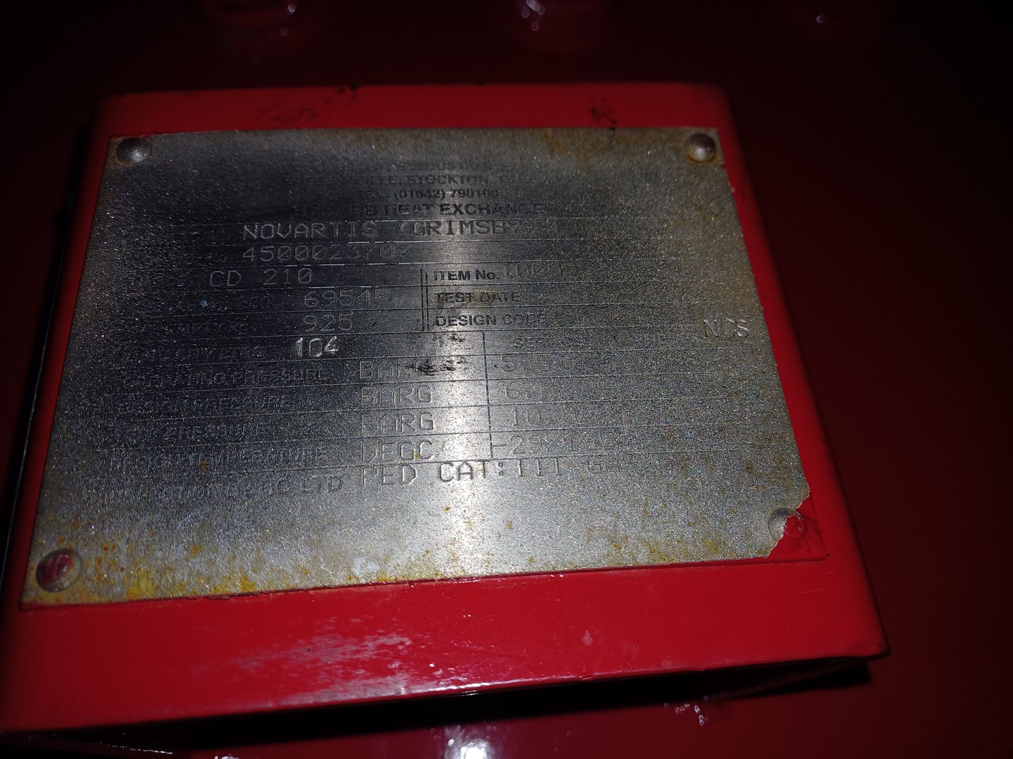 Graphite Block Heat Exchanger - IPP# 243442