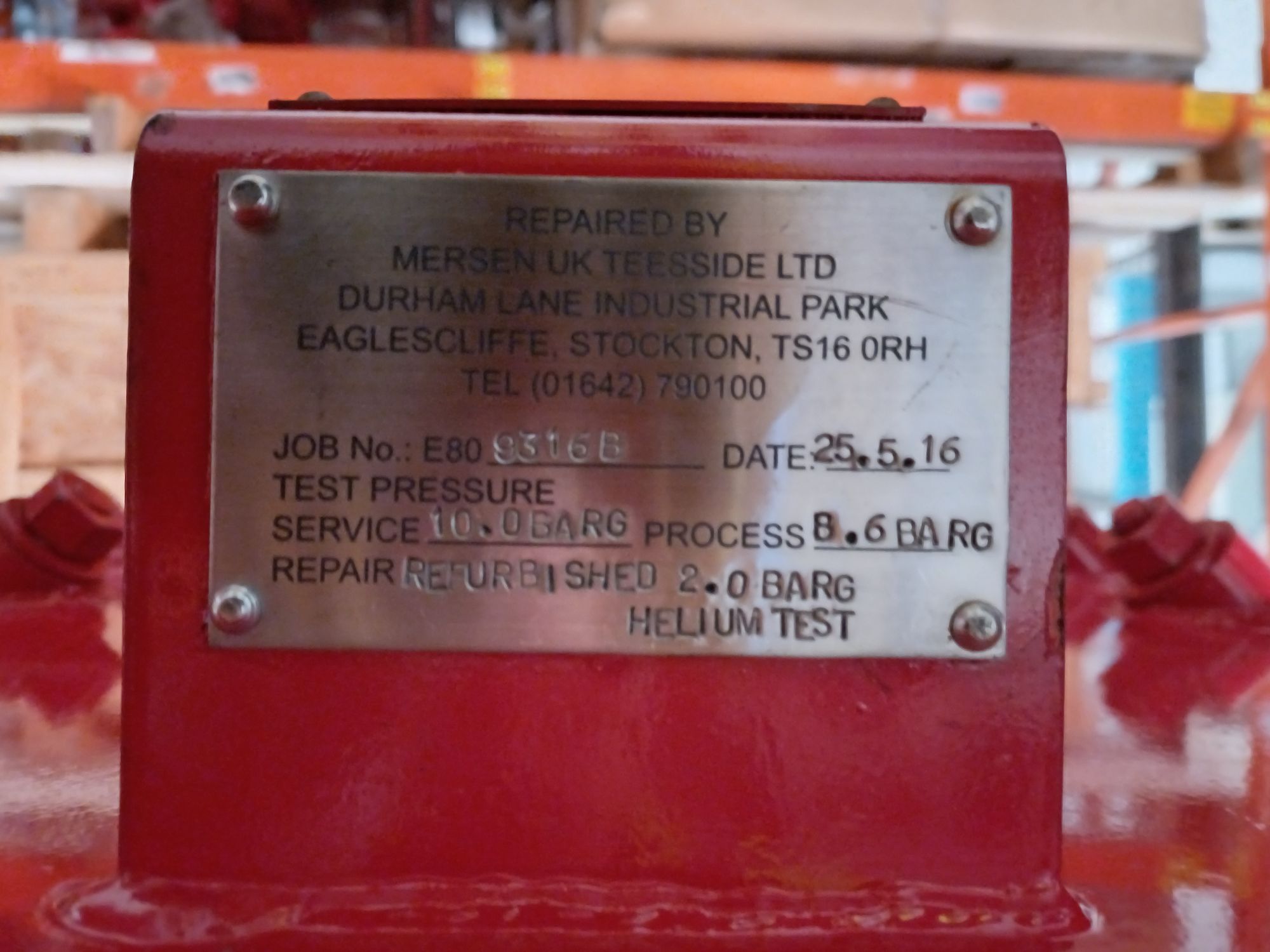 Graphite Block Heat Exchanger - IPP# 243442