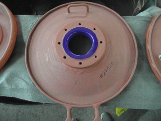 Glasslined Manway Cover Glass Lined Parts