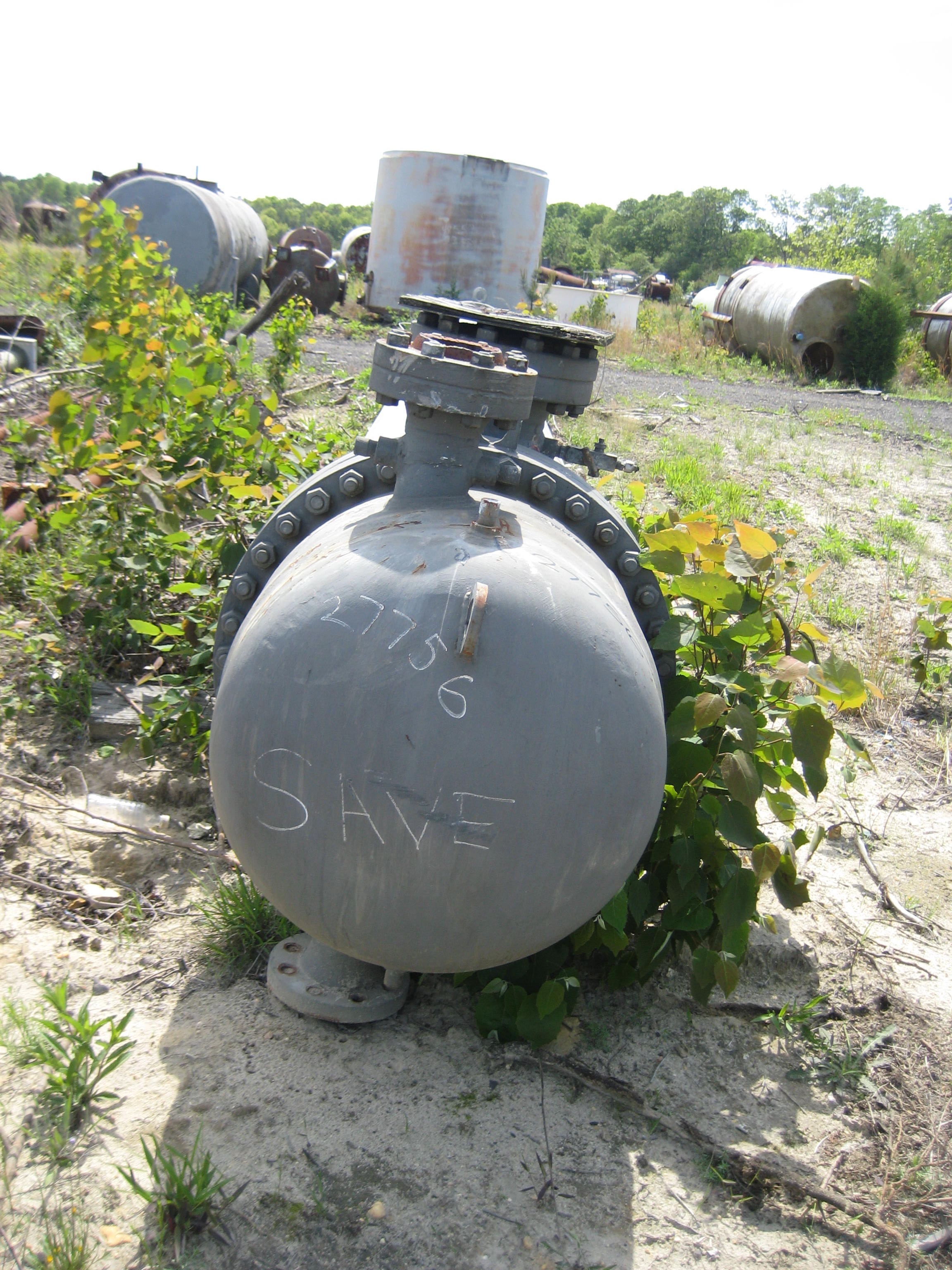  Shell and Tube Heat Exchanger 186.1 m² (2,000 ft²) Carbon Steel For Sale - IPP# 27756