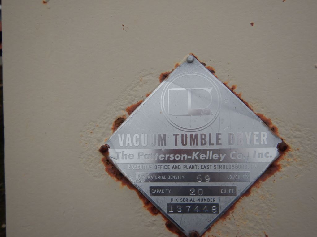  Stainless Steel 304  Dryer-Twin Shell & Double Cone 0.57 m3 (20 ft3) For Sale - IPP# 28830