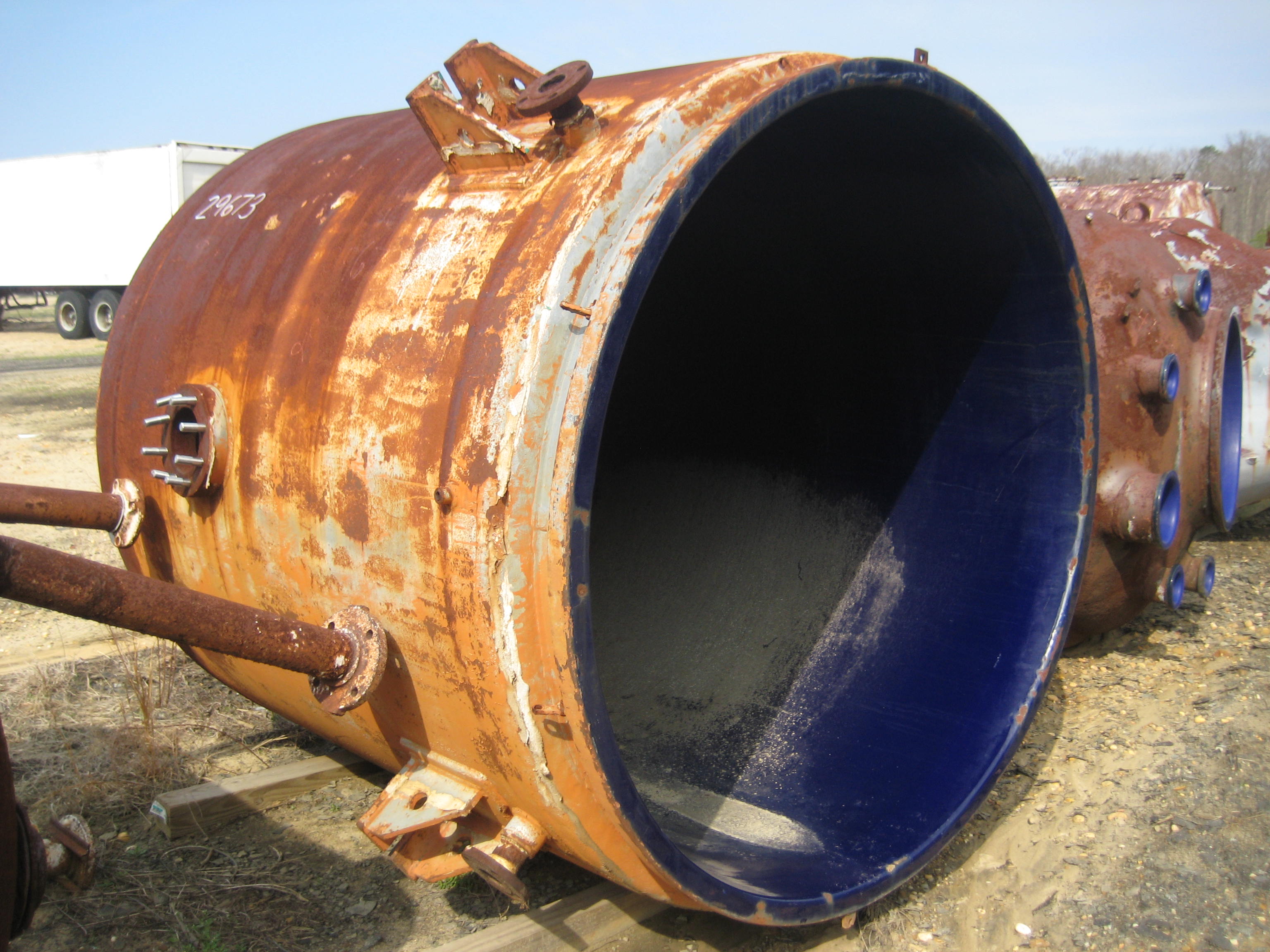 Glasslined DeDietrich CTJ Batch-Type Agitated Reactor - IPP# 29673