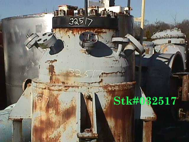  Batch-Type Agitated Reactor 492.1 L (130 gallons) Stainless Steel 304 For Sale - IPP# 32517