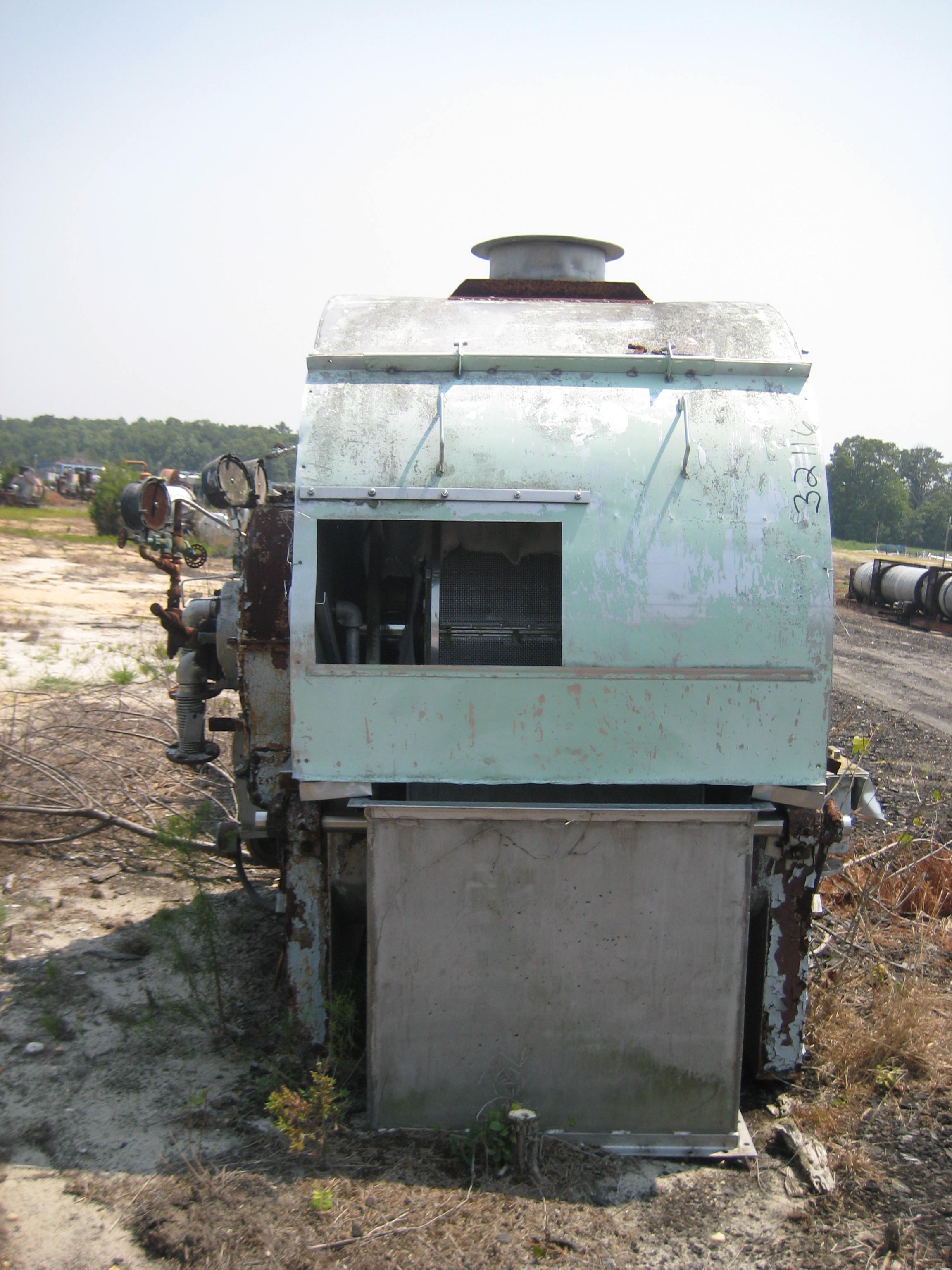  Stainless Steel 304 Rotary Vacuum Filter 2.2 m² (24 ft²) For Sale - IPP# 32116