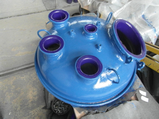 Glasslined Main Cover Glass Lined Parts