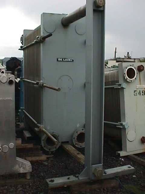 Stainless Steel 304 Alfa Laval (Sweden) P-17HBM Plate and Frame Heat Exchanger - IPP# 36150