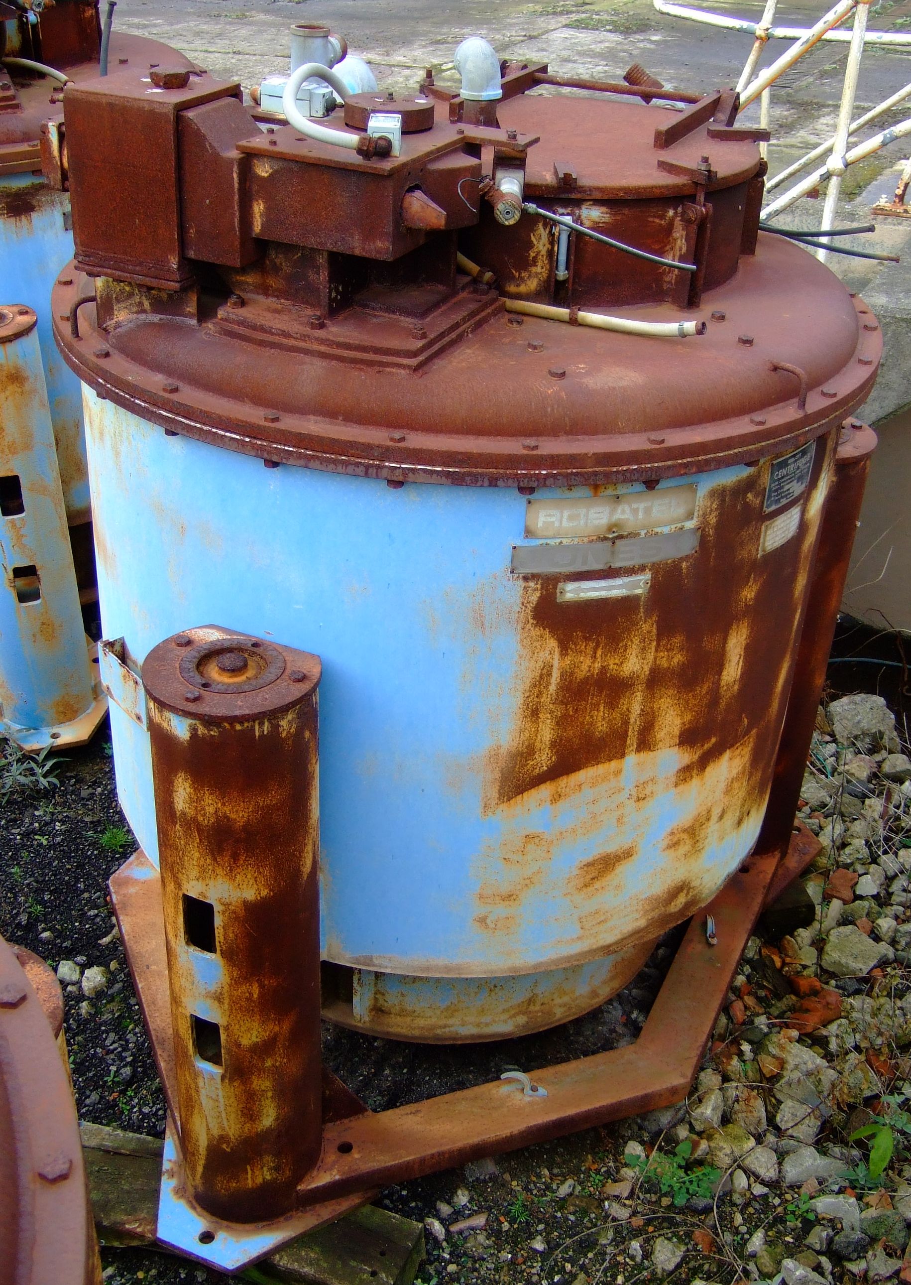Stainless Steel 316 Robatel DTS-1250-K2 Auto Discharge-Bottom Centrifuge-Basket - IPP# 38893