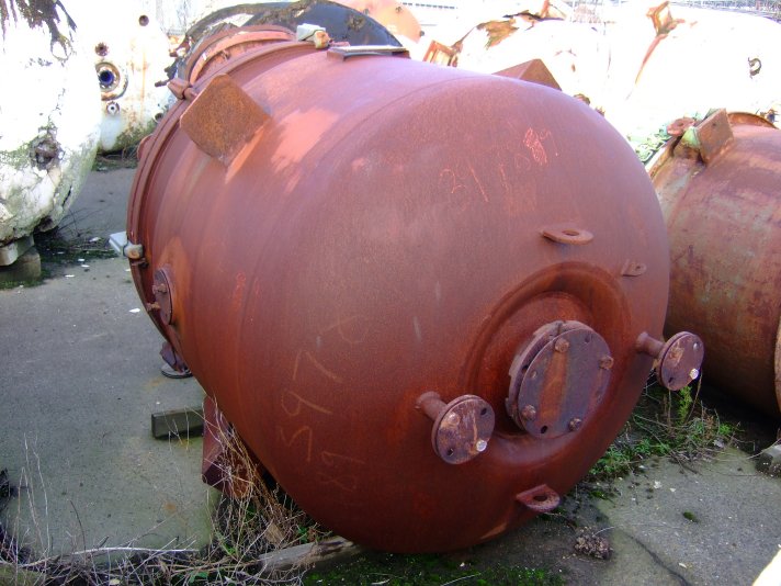 Glasslined EHW Thale C1.6/1e-2-D1-1/G Batch Type Body Only Reactor - IPP# 39789