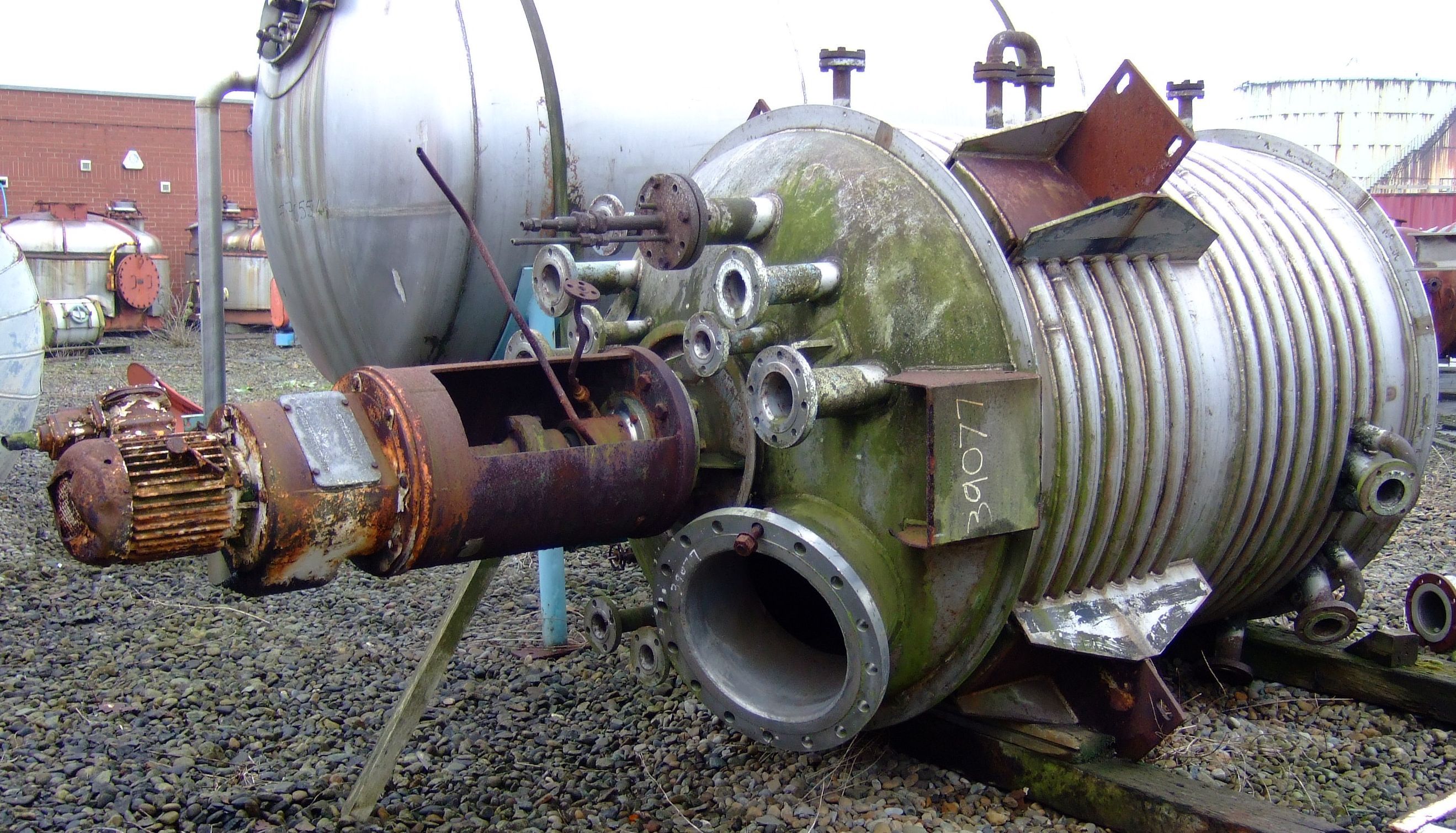  Batch-Type Agitated Reactor 3,350 L (880 gallons) Stainless Steel 304 For Sale - IPP# 39077