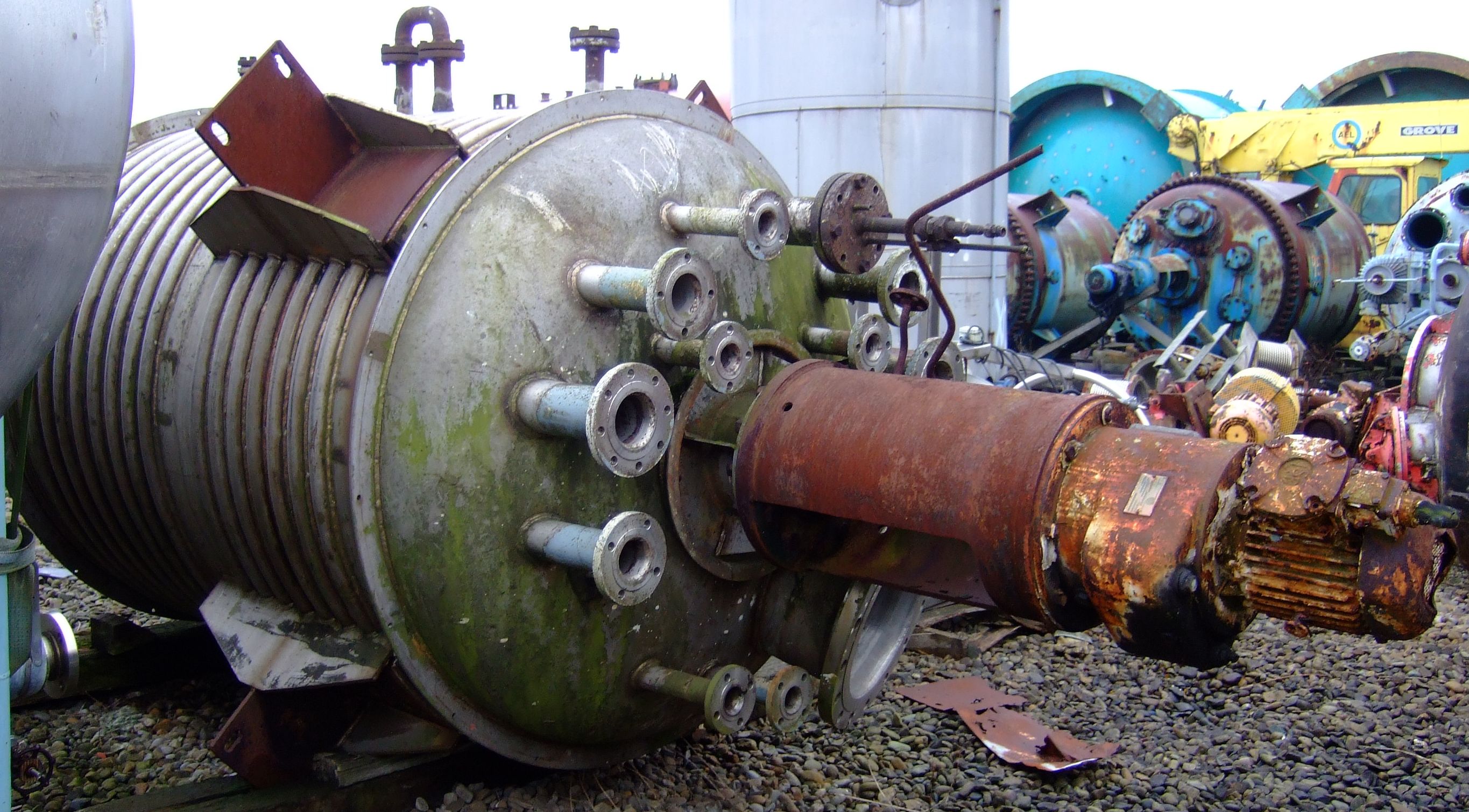  Batch-Type Agitated Reactor 3,350 L (880 gallons) Stainless Steel 304 For Sale - IPP# 39077