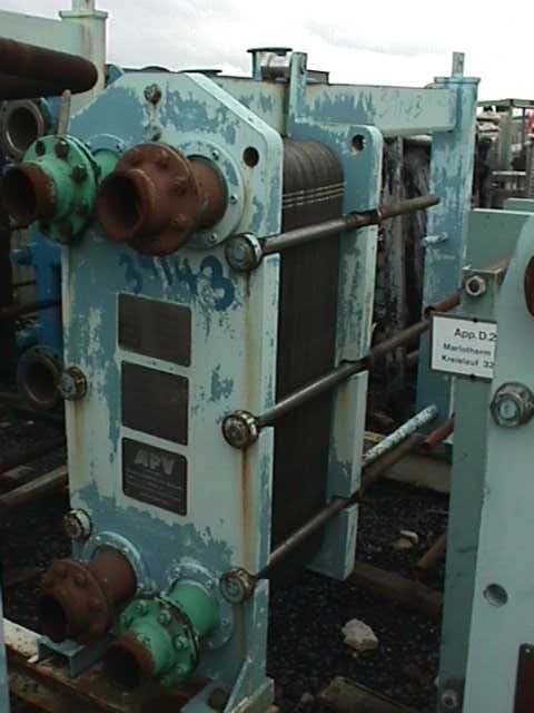  Plate and Frame Heat Exchanger 40.5 m² (436 ft²) Stainless Steel 316 For Sale - IPP# 39143