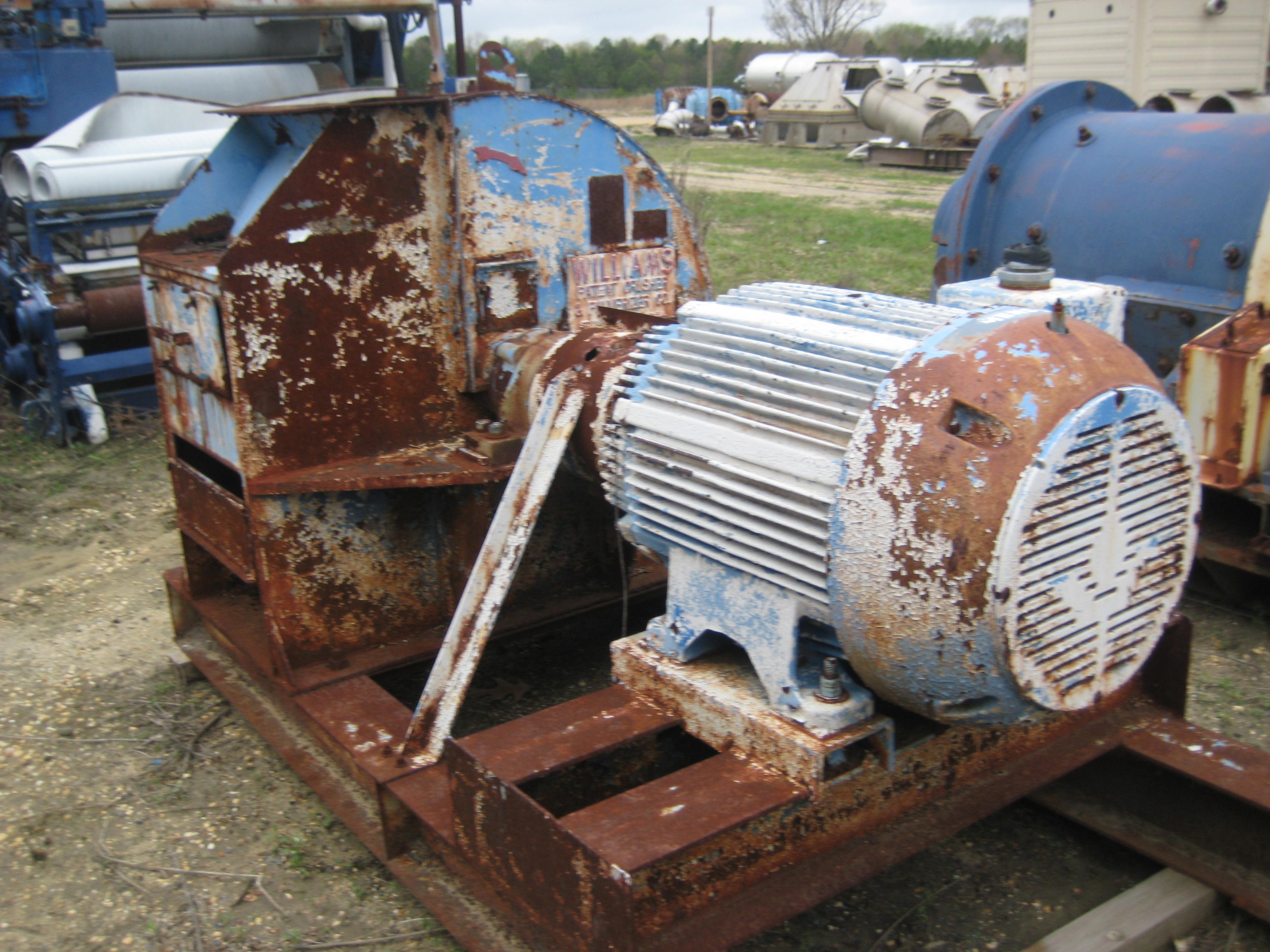  Carbon Steel Hammer Pulverizer 93.2 kW (125 HP) For Sale - IPP# 42941