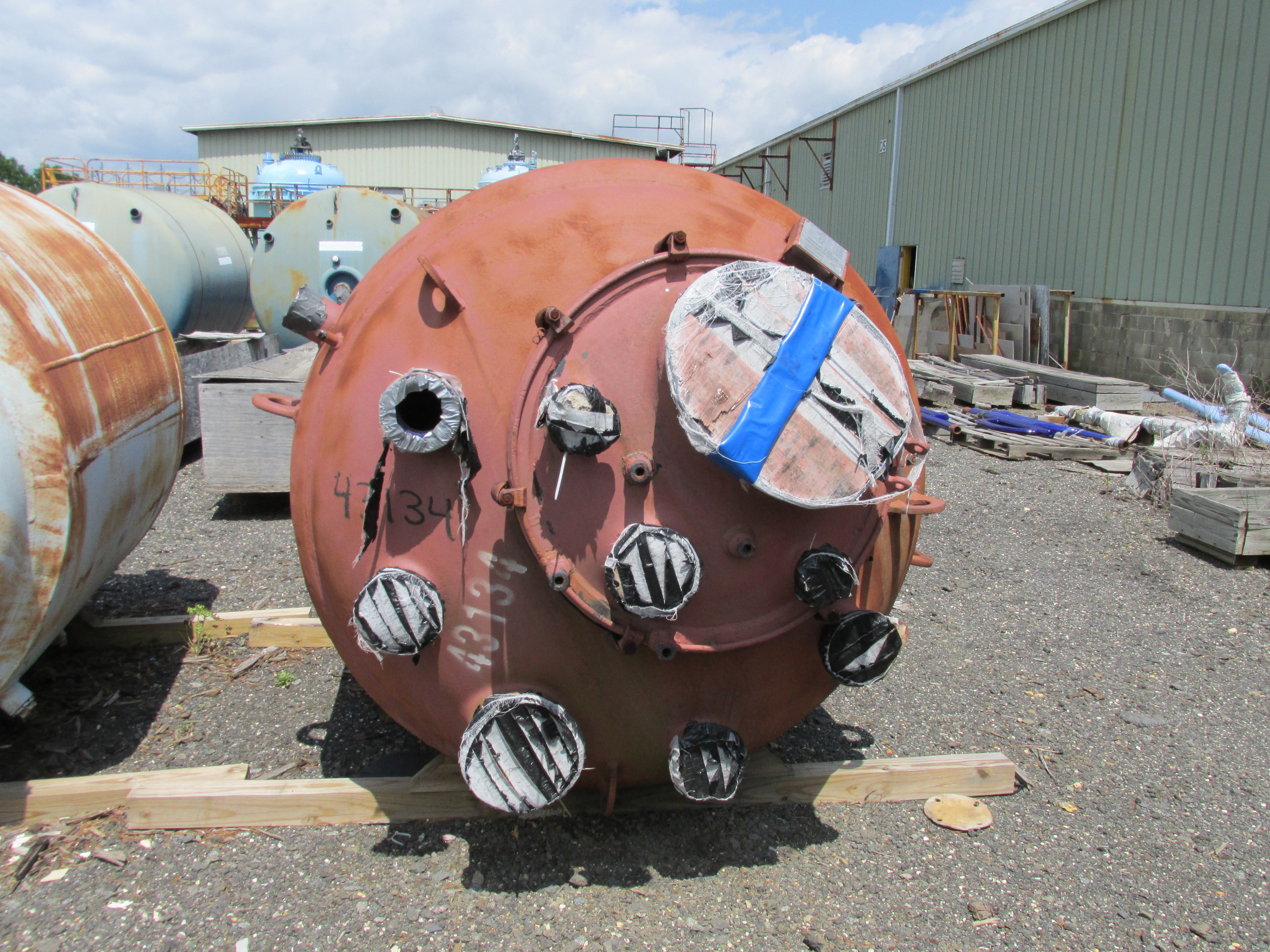 Glasslined Pfaudler RA Batch Type Body Only Reactor - IPP# 43134