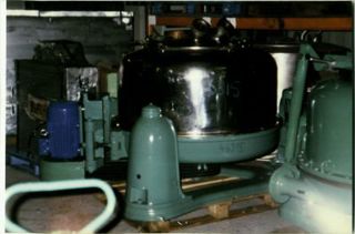 Stainless Steel 316 Ferrum Manual Discharge-Top Centrifuge-Basket
