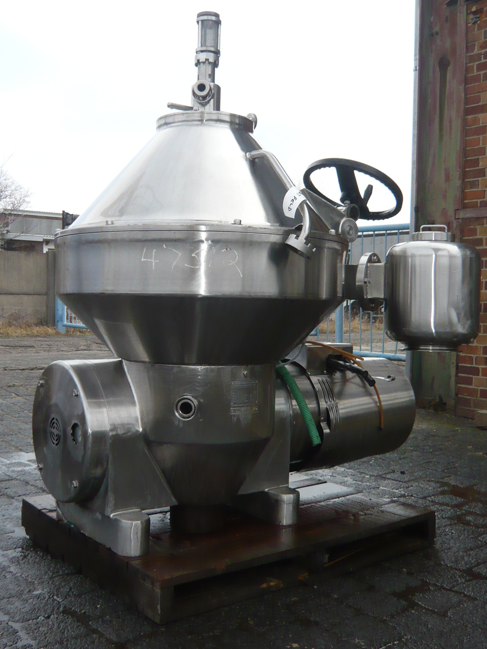   Centrifuge-Disc Bowl 22 kW (29.5 HP) Stainless Steel Other For Sale - IPP# 47512