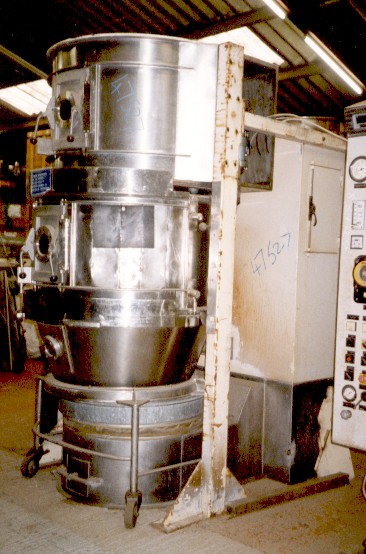  Stainless Steel 304  Dryer-Fluid Bed 420 L (111 gallons) For Sale - IPP# 47526