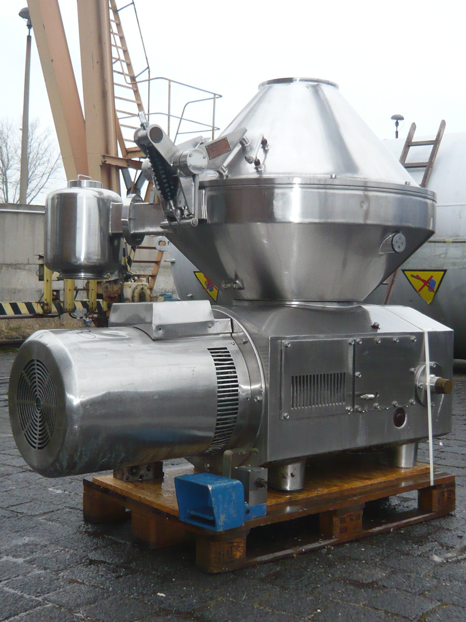   Centrifuge-Disc Bowl 37 kW (49.6 HP) Stainless Steel Other For Sale - IPP# 49730