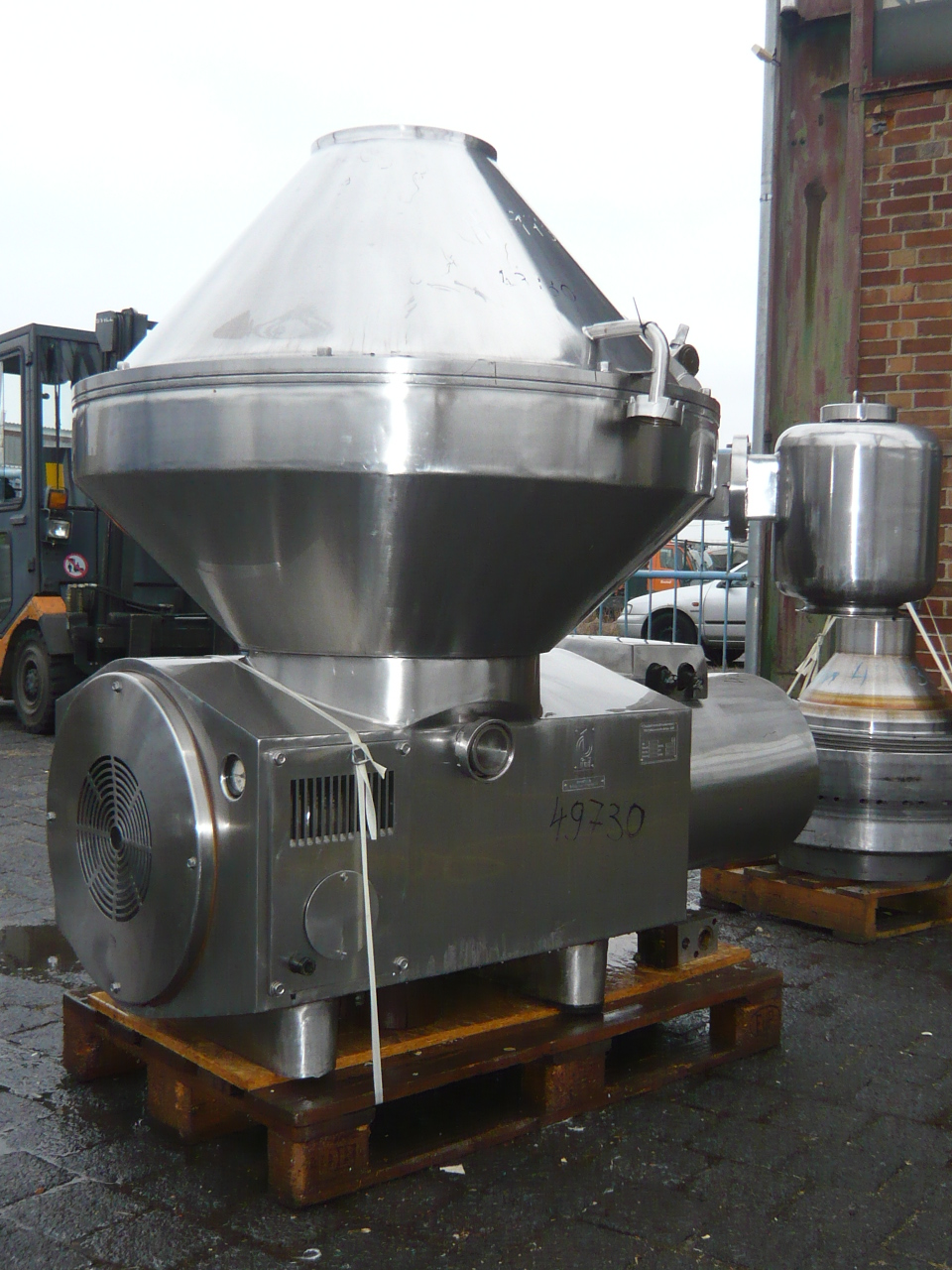   Centrifuge-Disc Bowl 37 kW (49.6 HP) Stainless Steel Other For Sale - IPP# 49730
