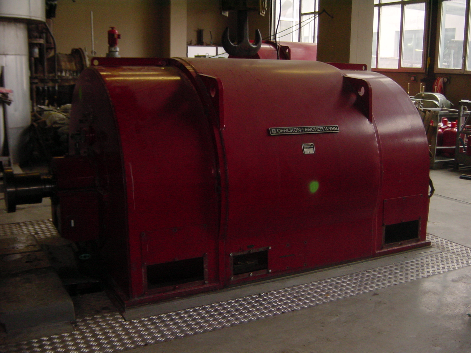 Escher Wyss REA 1600 Steam Turbine - IPP# 600172