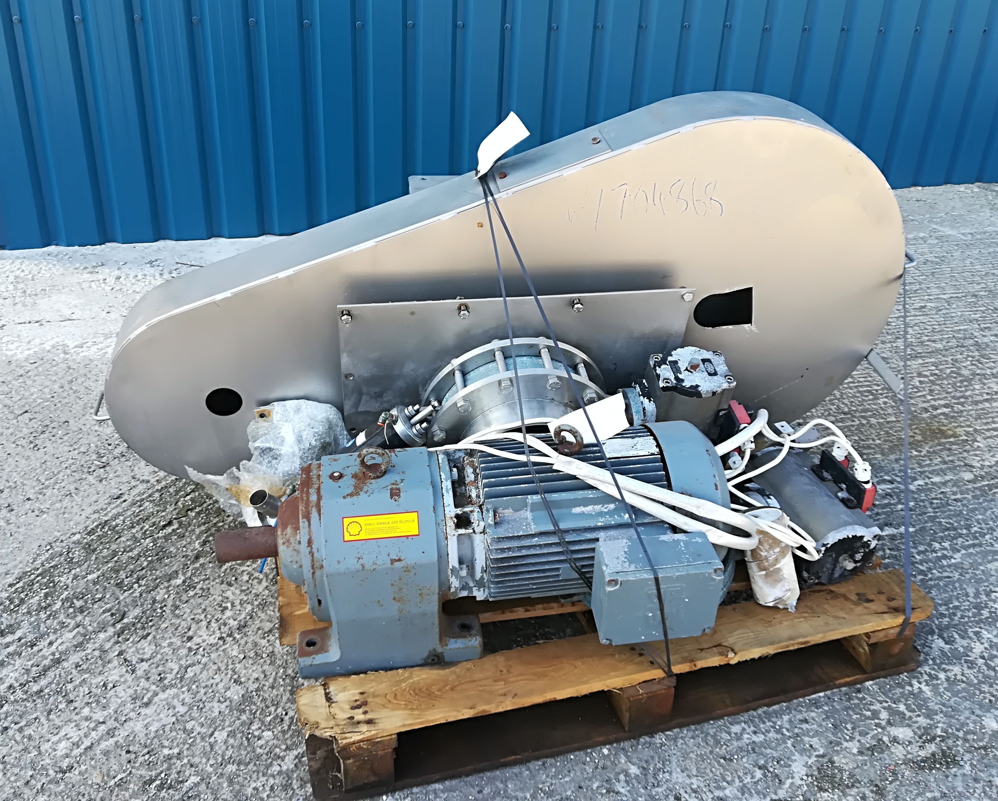   Mixer-Ribbon & Paddle 1.2 m3 (42.4 ft3) Stainless Steel 316 For Sale - IPP# 704868