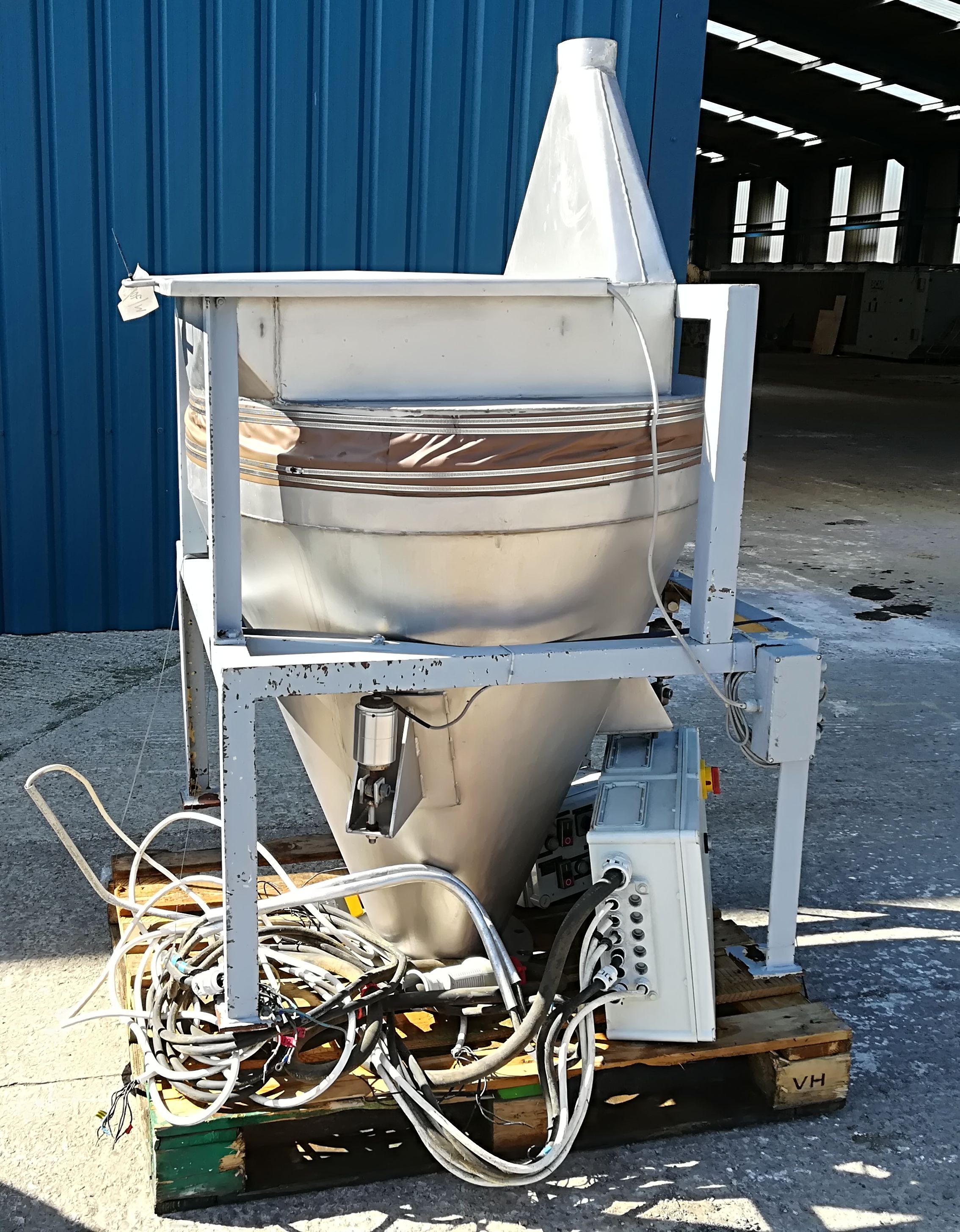   Mixer-Ribbon & Paddle 1.2 m3 (42.4 ft3) Stainless Steel 316 For Sale - IPP# 704868