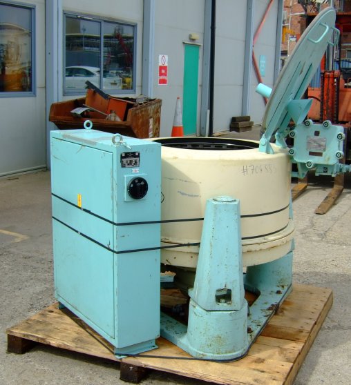  Stainless Steel 316 Manual Discharge-Top Centrifuge-Basket 850 mm (33.5 in) For Sale - IPP# 704885