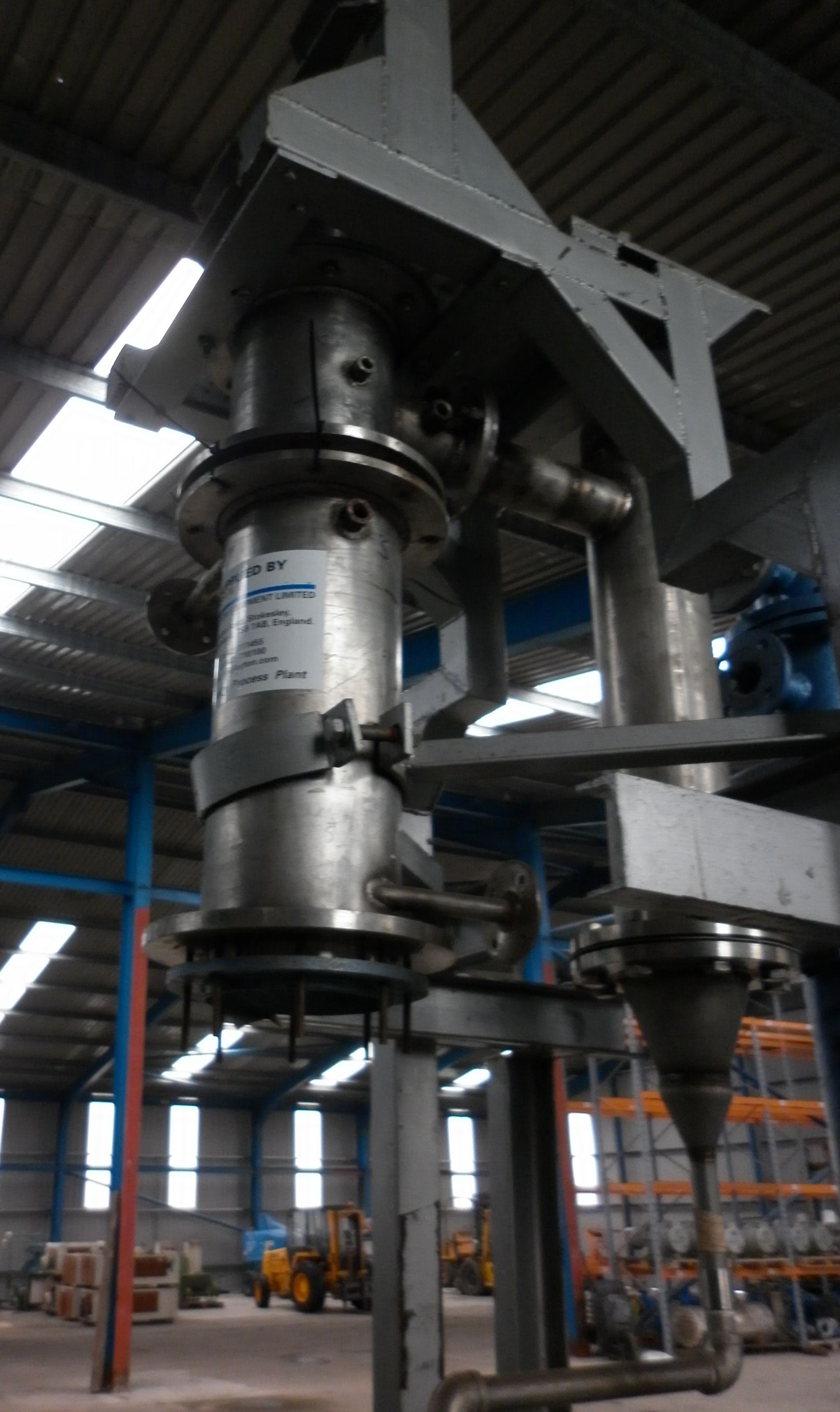  Stainless Steel 304 Wiped/Thin Film Evaporator  For Sale - IPP# 704959