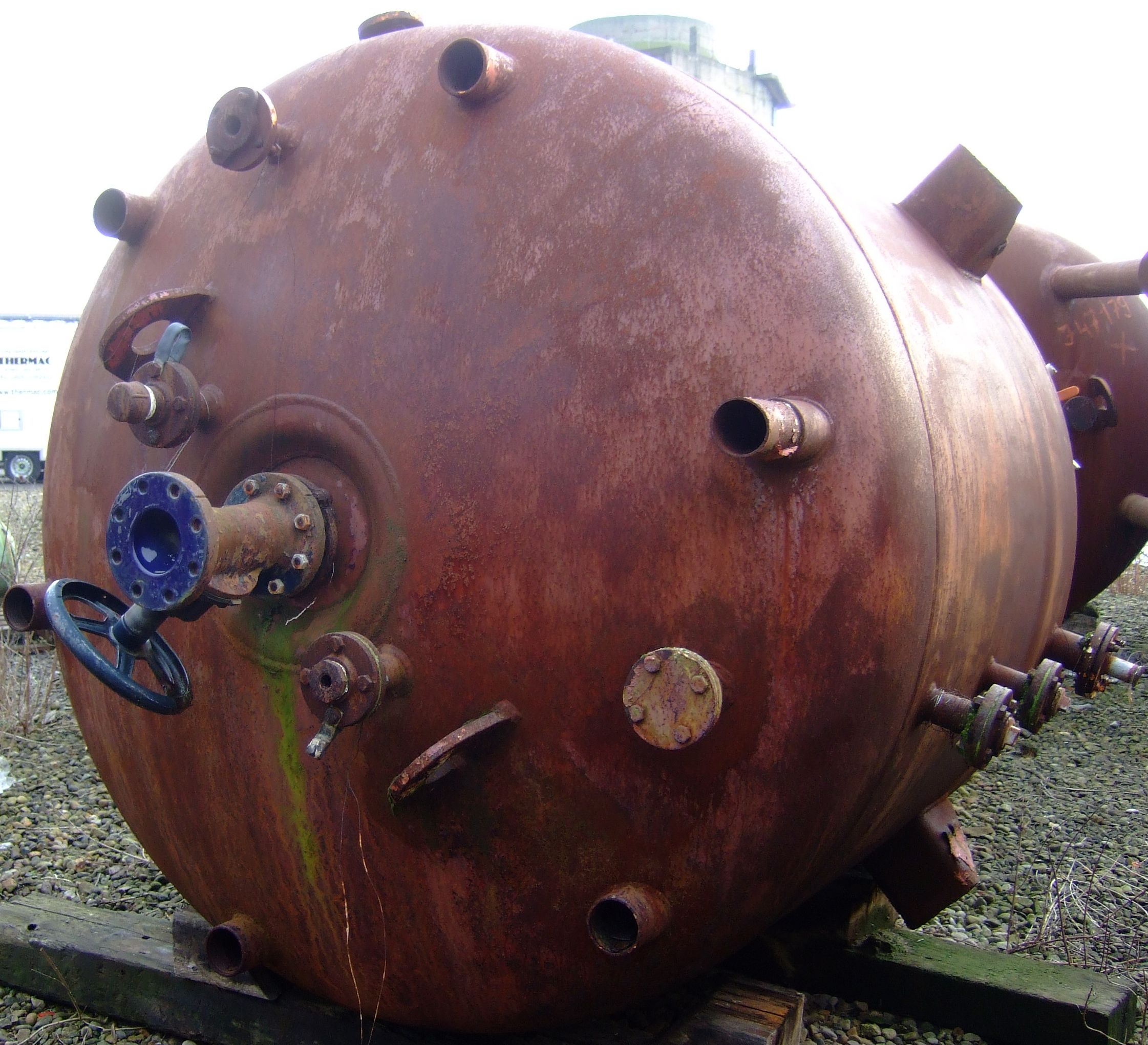 Glasslined Pfaudler RA Batch-Type Agitated Reactor - IPP# 705349