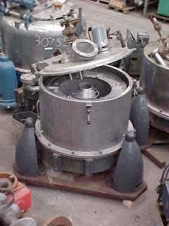  Manual Discharge-Top Centrifuge-Basket 800 mm (31.5 in) Hastelloy - C4 For Sale - IPP# 705476