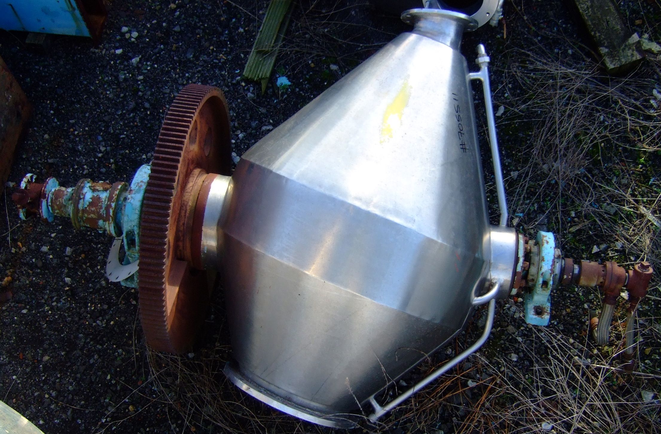  Stainless Steel 316  Dryer-Twin Shell & Double Cone 0.6 m3 (21.2 ft3) For Sale - IPP# 705511