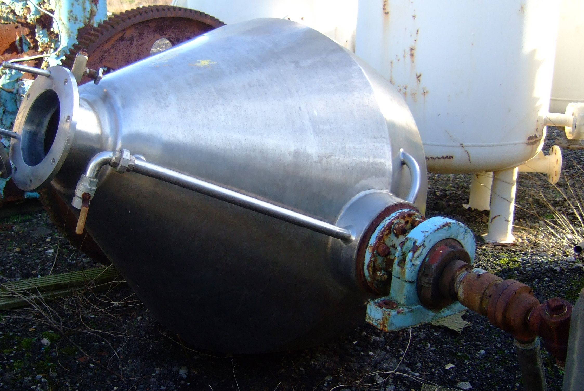  Stainless Steel 316  Dryer-Twin Shell & Double Cone 0.6 m3 (21.2 ft3) For Sale - IPP# 705511