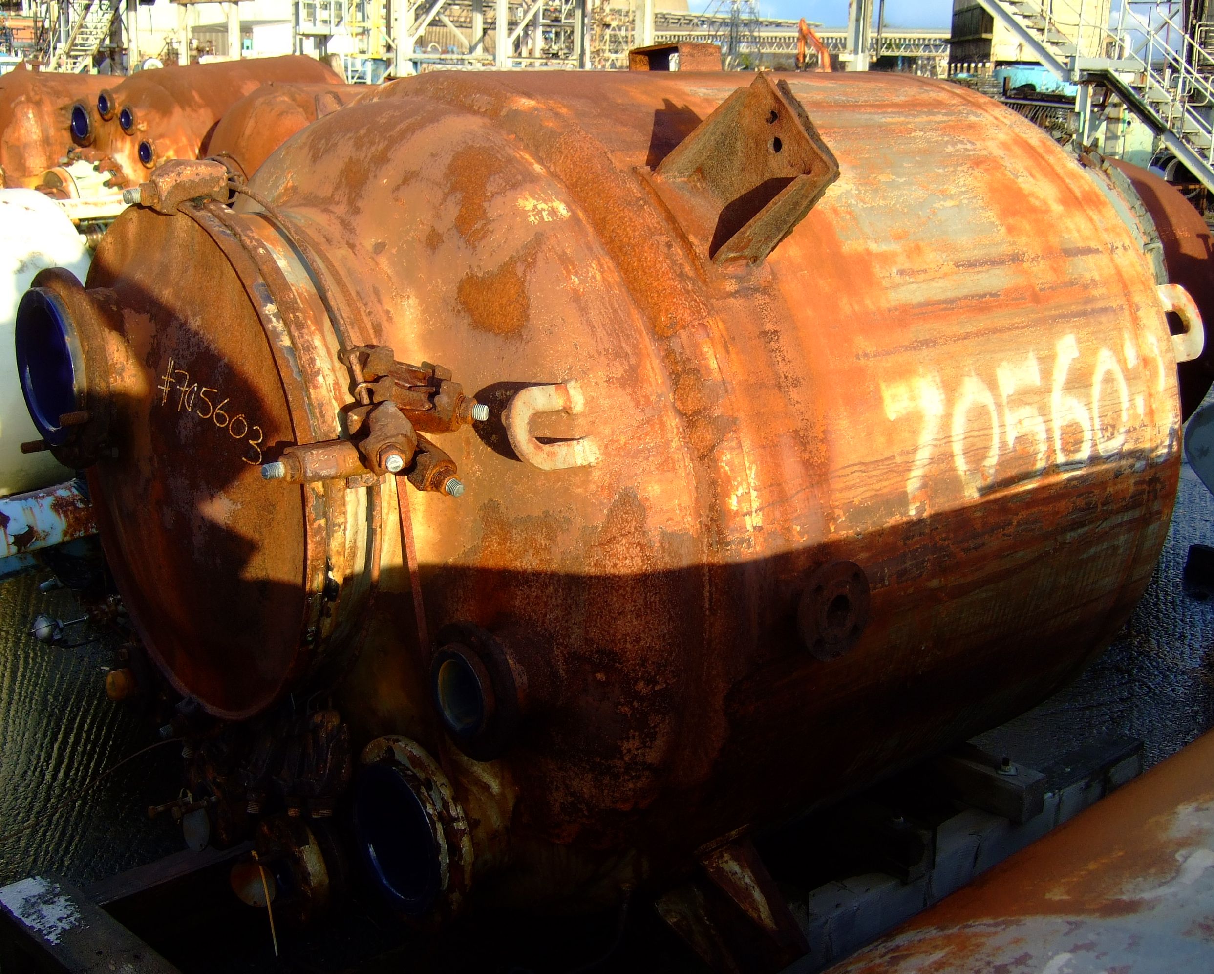 Glasslined Schwelm Batch Type Body Only Reactor - IPP# 705603