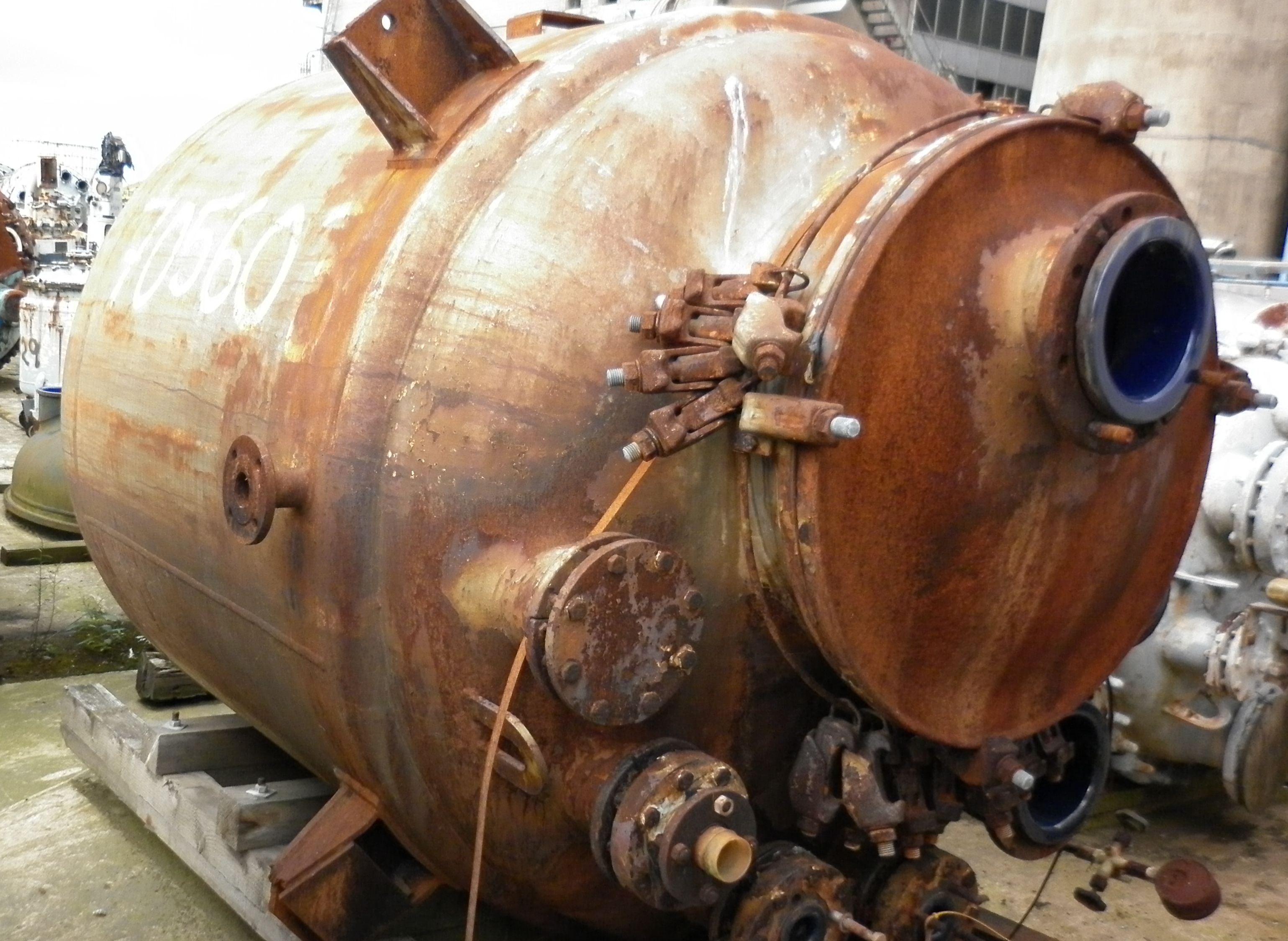 Glasslined Schwelm Batch Type Body Only Reactor - IPP# 705603