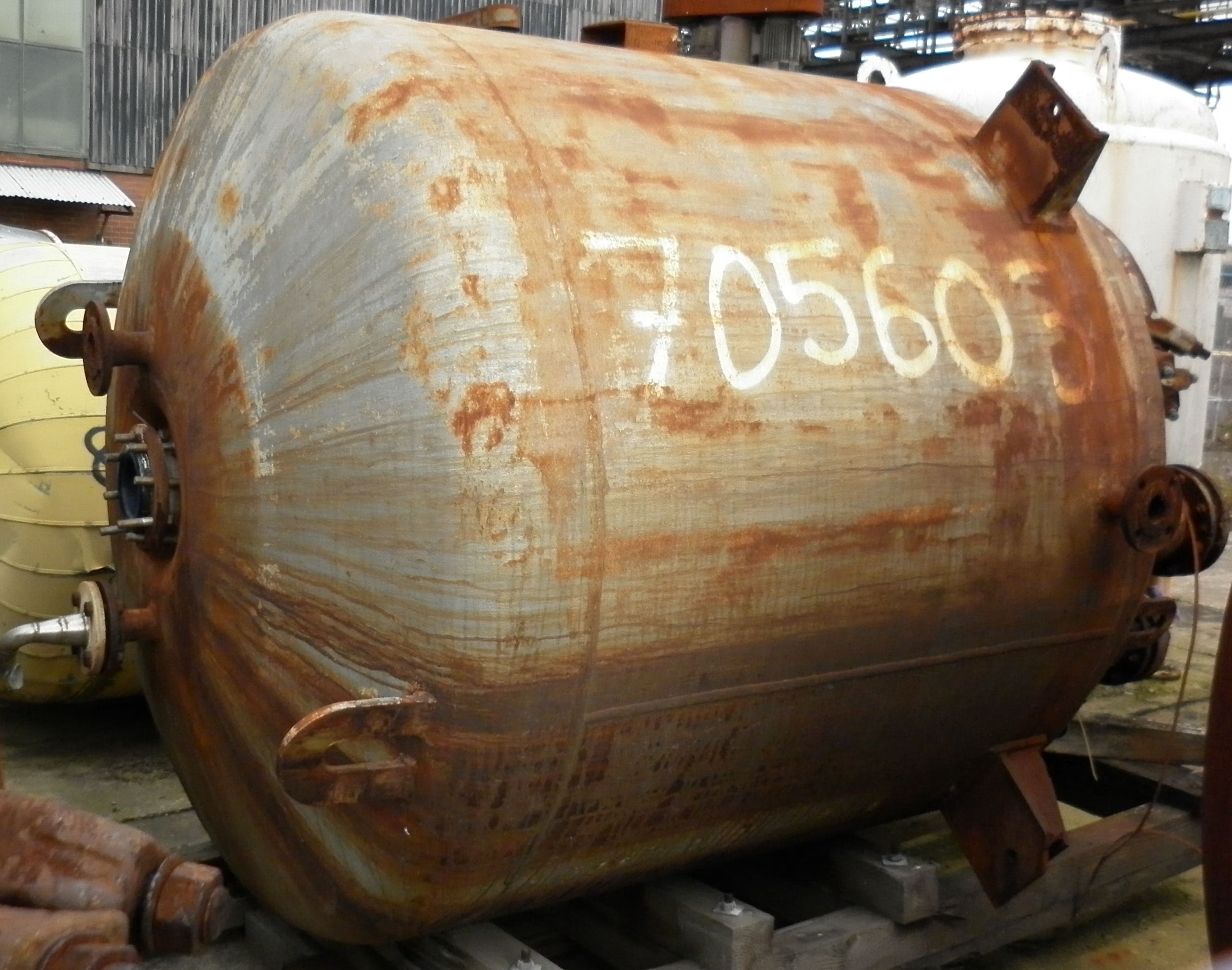 Glasslined Schwelm Batch Type Body Only Reactor - IPP# 705603