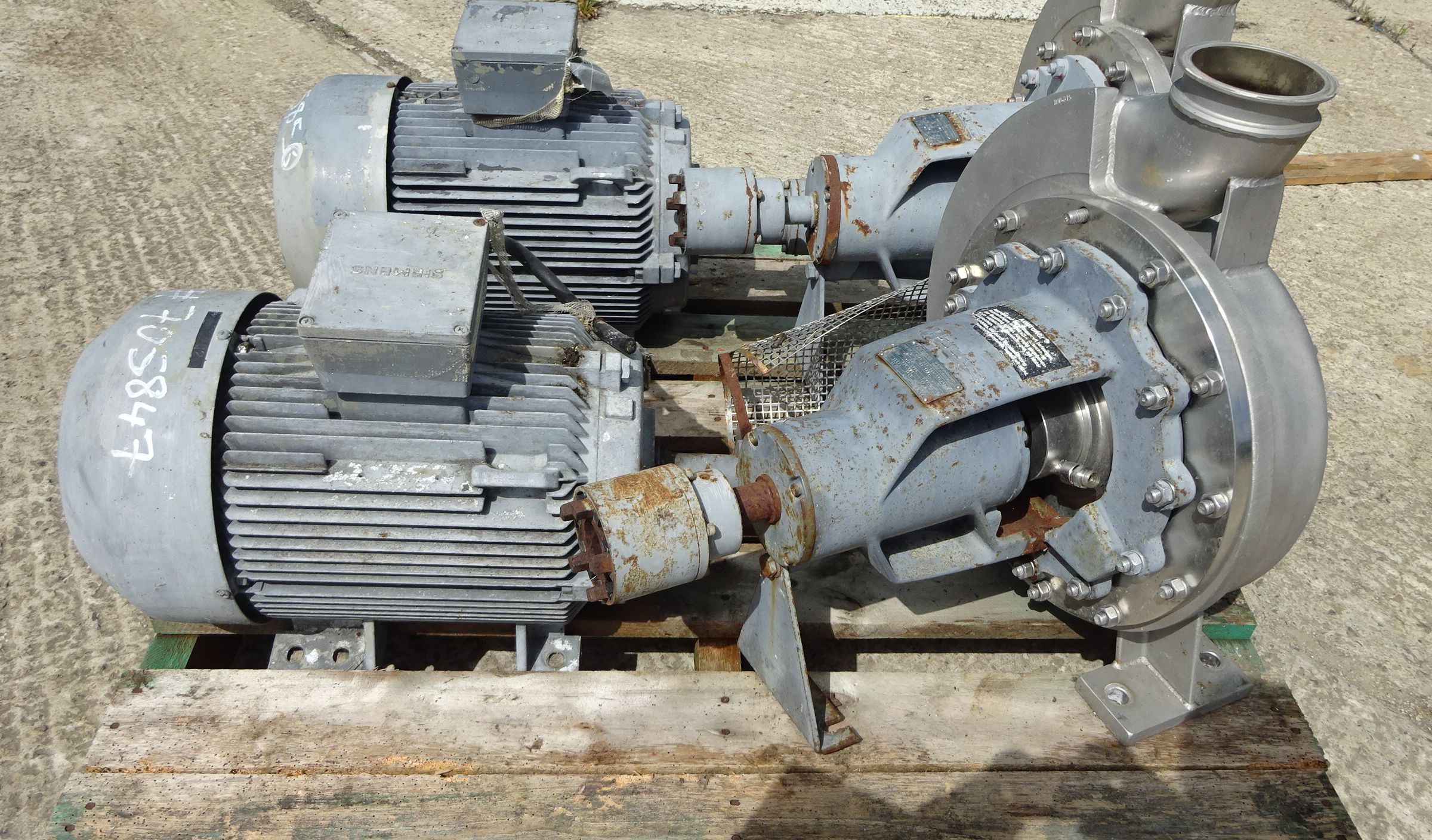  Centrifugal Pump 160 m3/h (704 GPM) Stainless Steel 316 For Sale - IPP# 705847
