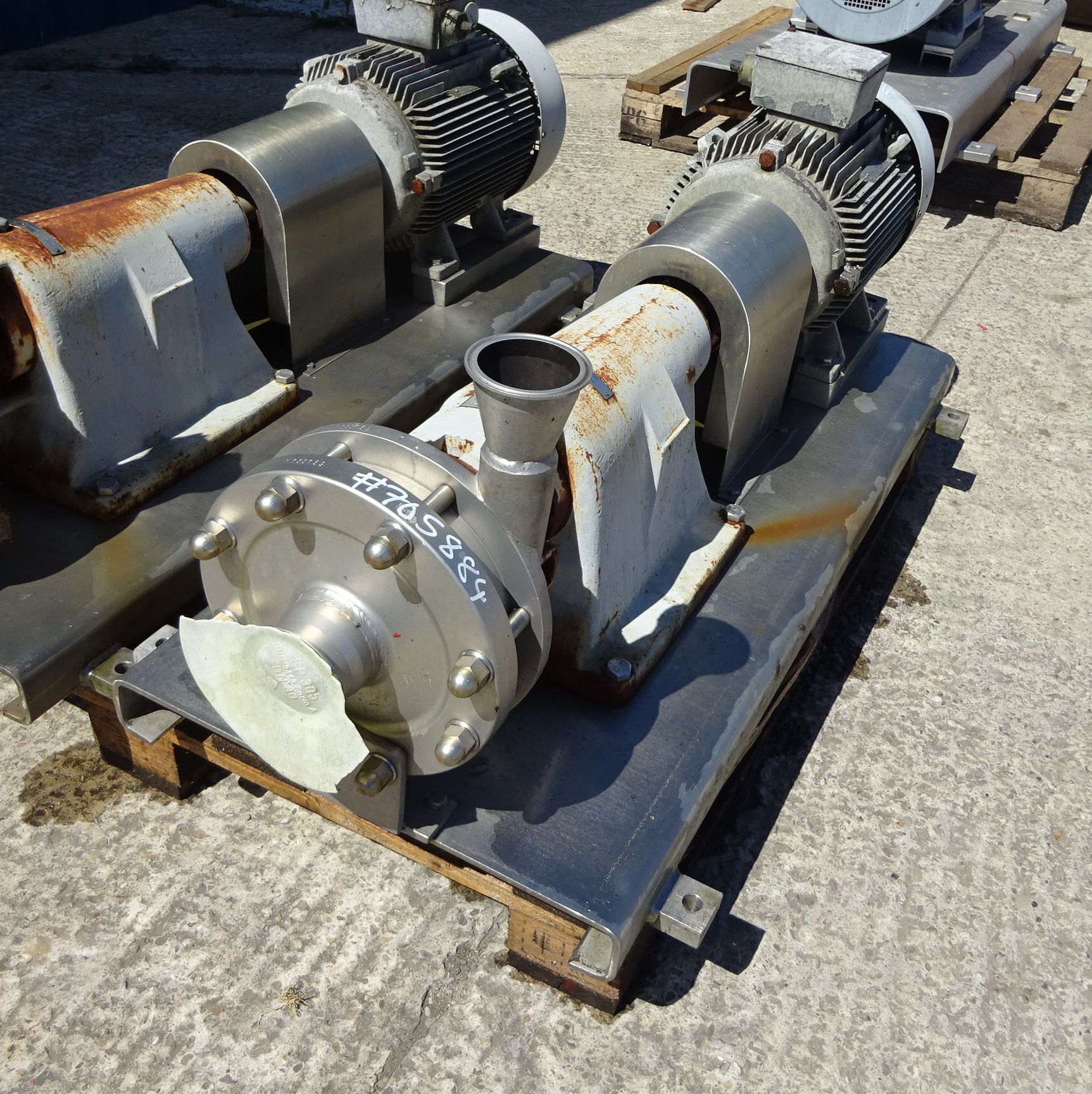  Stainless Steel 316 Centrifugal Pump 35.7 m3/h (157 GPM) For Sale - IPP# 705884