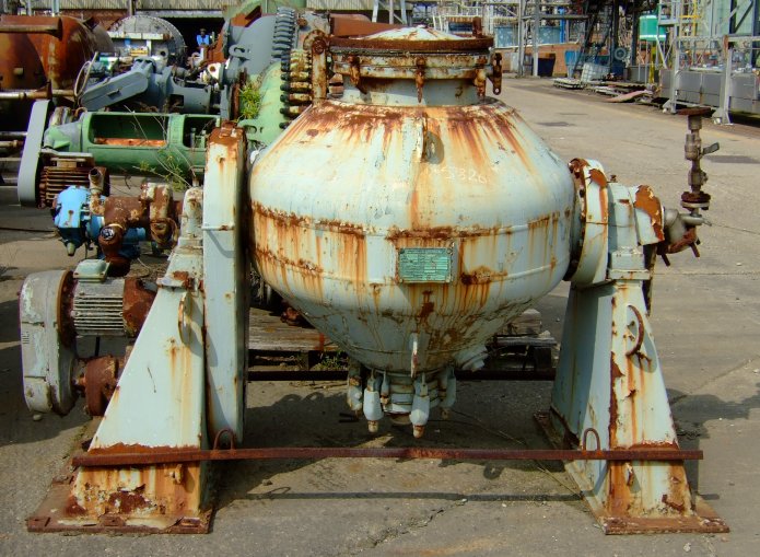  Glasslined  Dryer-Twin Shell & Double Cone 0.57 m3 (20 ft3) For Sale - IPP# 705826