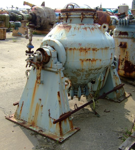  Glasslined  Dryer-Twin Shell & Double Cone 0.57 m3 (20 ft3) For Sale - IPP# 705826
