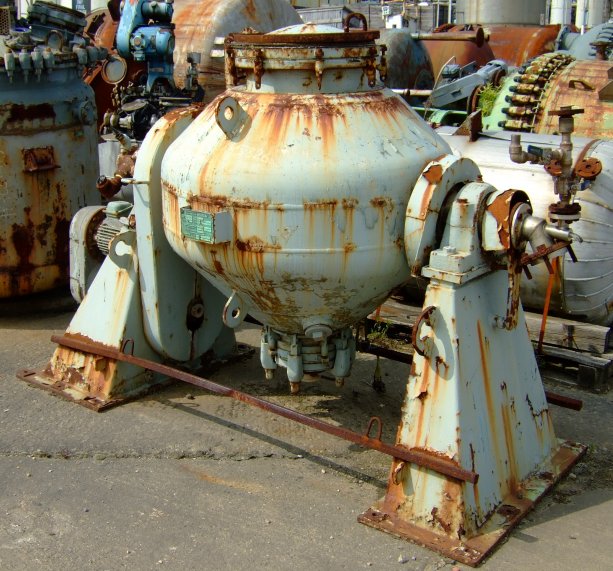  Glasslined  Dryer-Twin Shell & Double Cone 0.57 m3 (20 ft3) For Sale - IPP# 705826