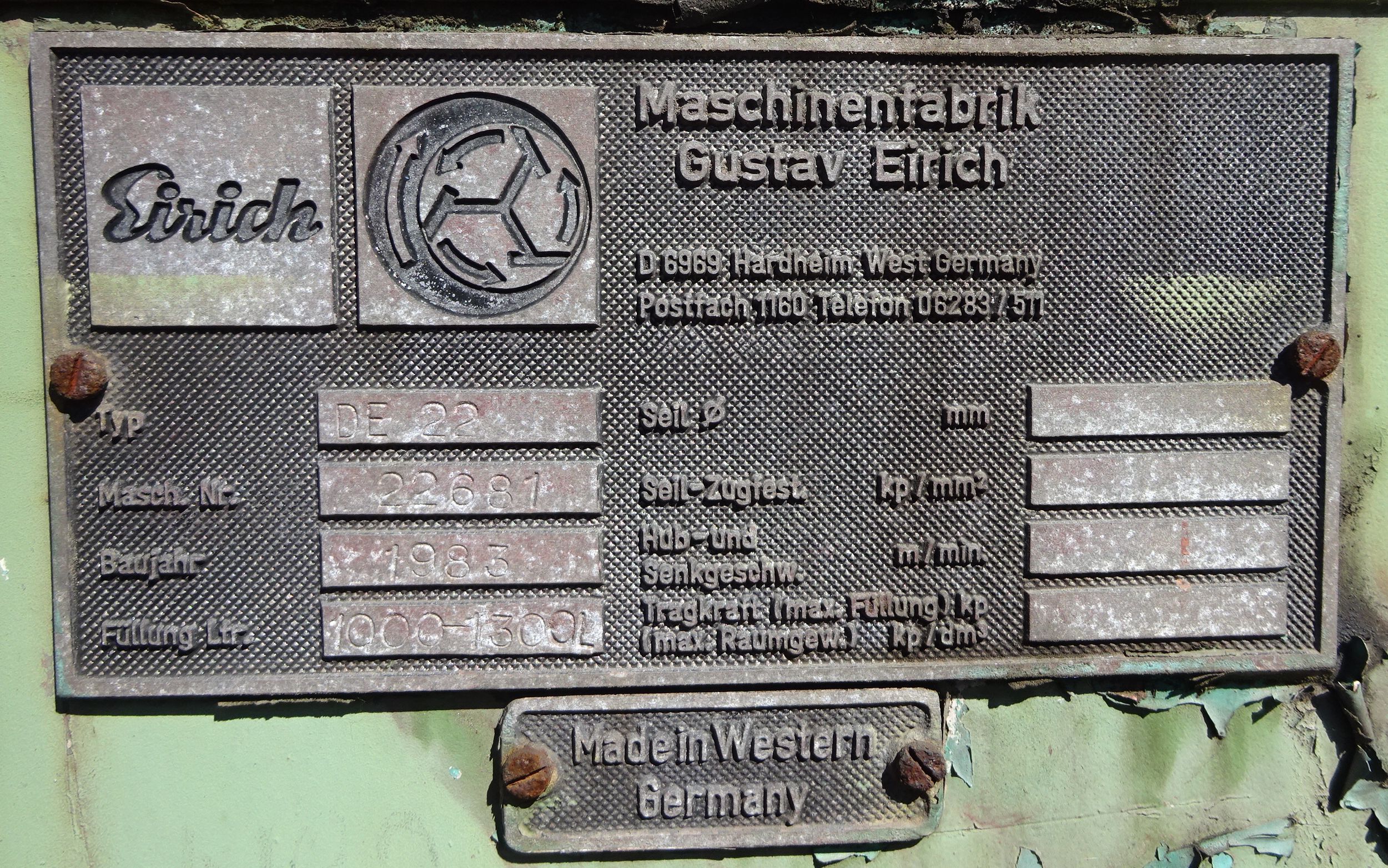   Mixer-Intensive 1,300 L (343.4 gallons) Carbon Steel For Sale - IPP# 705920