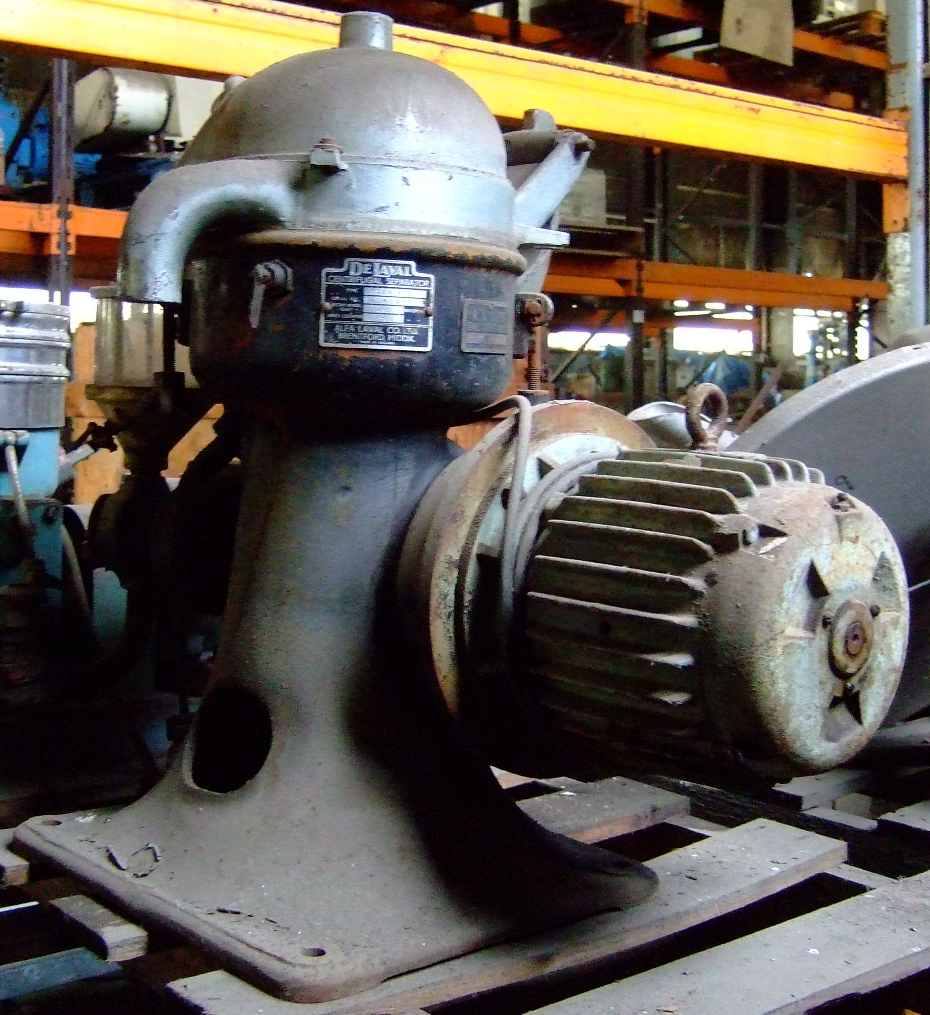   Centrifuge-Disc Bowl 0.56 kW (0.75 HP)  For Sale - IPP# 705938