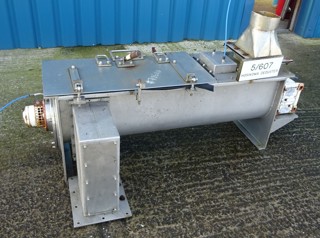 Stainless Steel Other Alpine (Hosokawa) HMC-60 Mixer-Ribbon & Paddle