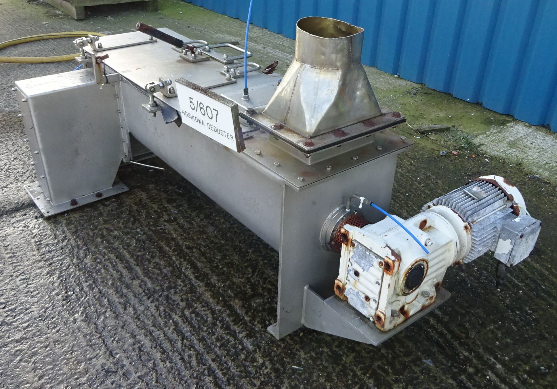 Stainless Steel Other Alpine (Hosokawa) HMC-60 Mixer-Ribbon & Paddle - IPP# 706110