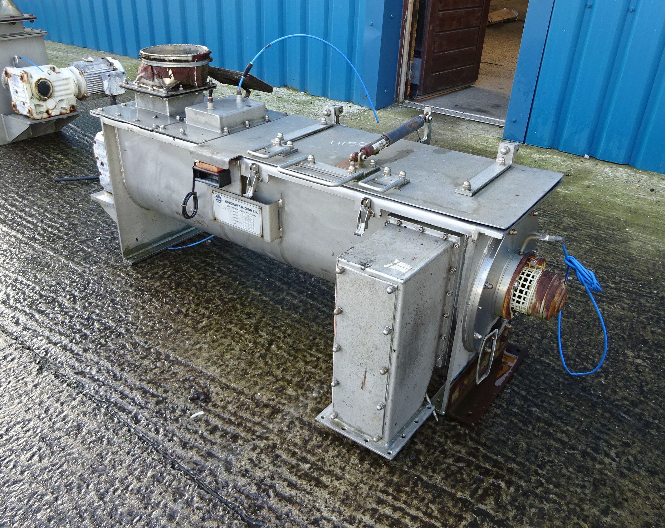 Stainless Steel Other Alpine (Hosokawa) HMC-60 Mixer-Ribbon & Paddle - IPP# 706111