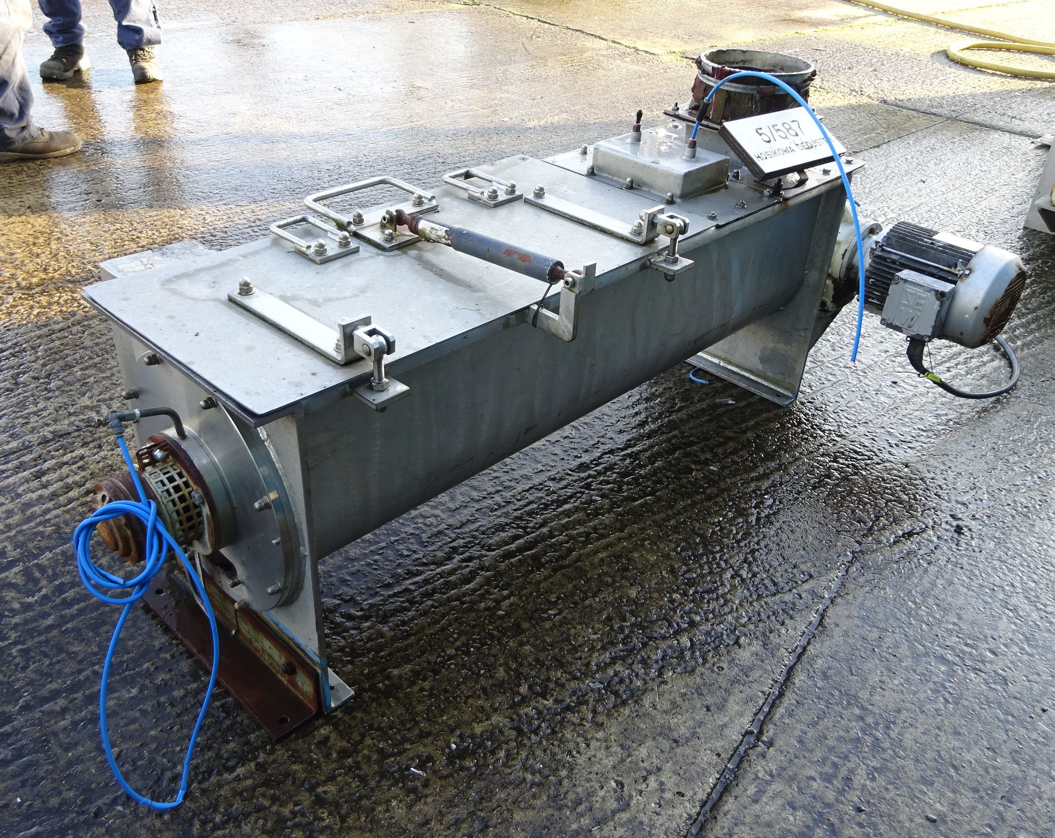Stainless Steel Other Alpine (Hosokawa) HMC-60 Mixer-Ribbon & Paddle - IPP# 706111