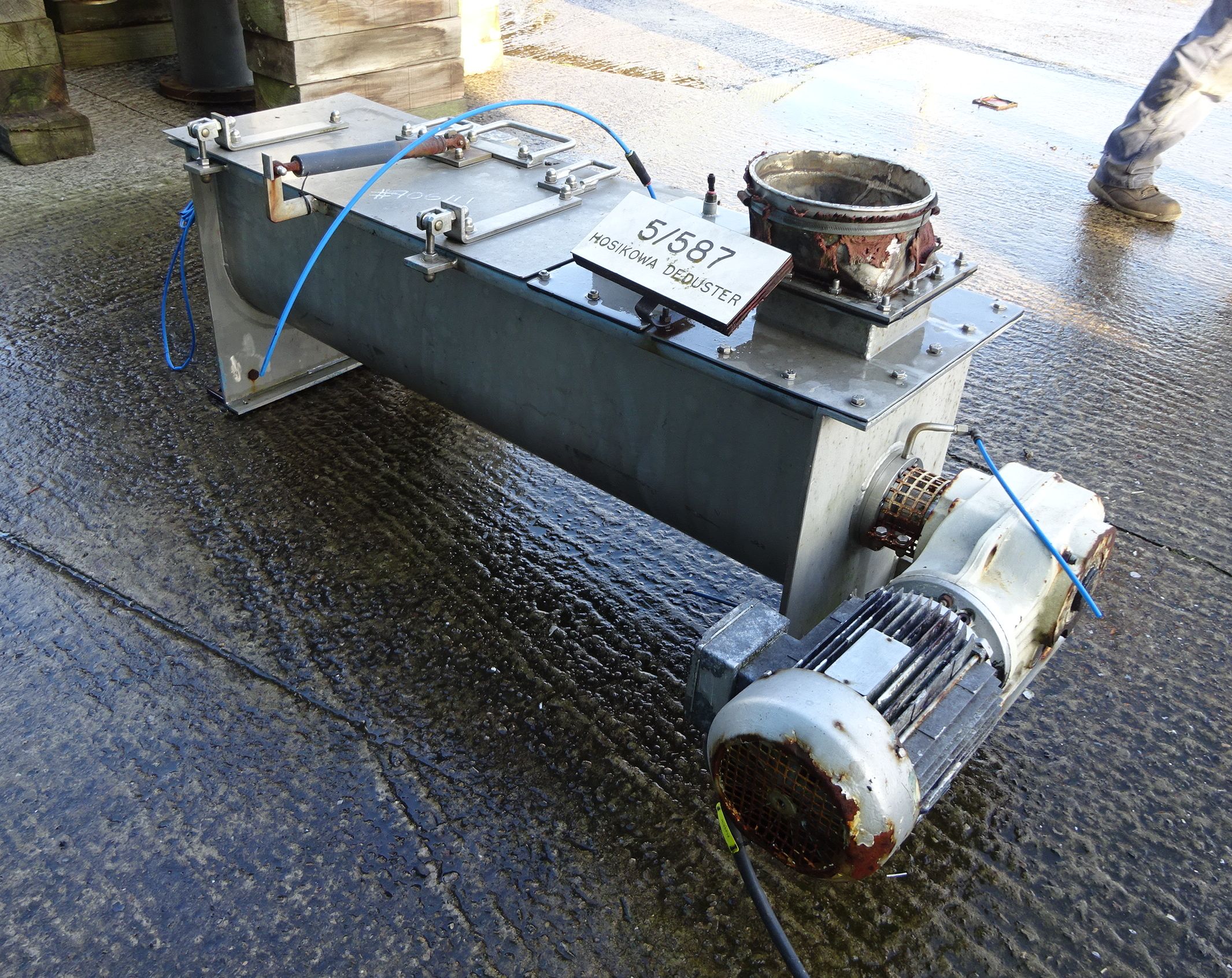 Stainless Steel Other Alpine (Hosokawa) HMC-60 Mixer-Ribbon & Paddle - IPP# 706111